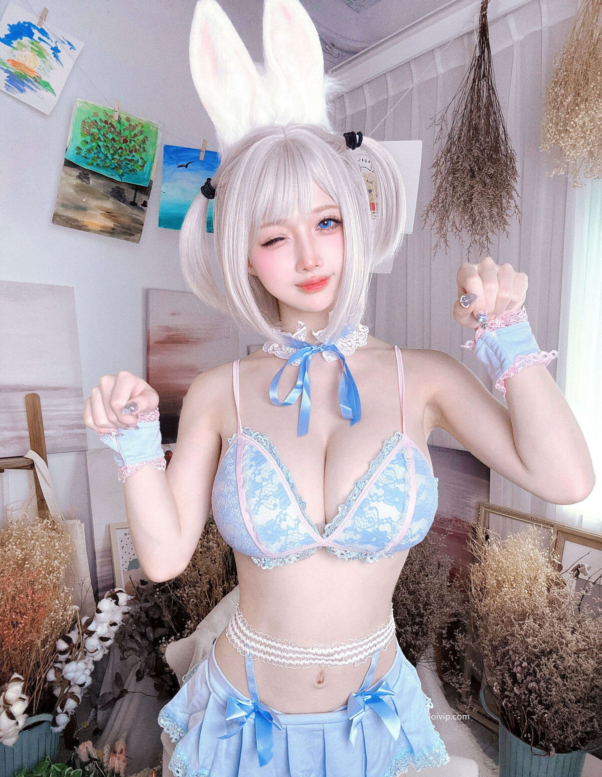 Coser@ Rinka Okita - Blue Rabbit (71P - 2V) Coser@ Rinka Okita - Blue Rabbit (71P - 2V)