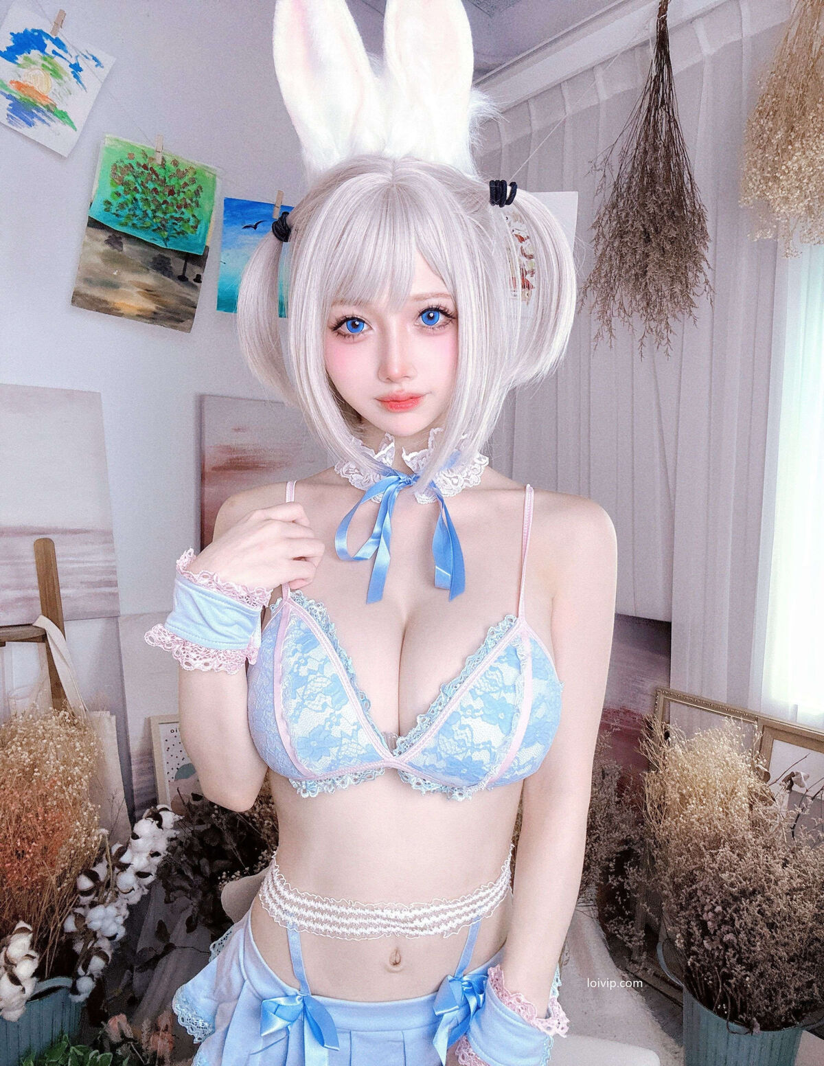 Coser@ Rinka Okita - Blue Rabbit (71P - 2V) Coser@ Rinka Okita - Blue Rabbit (71P - 2V)