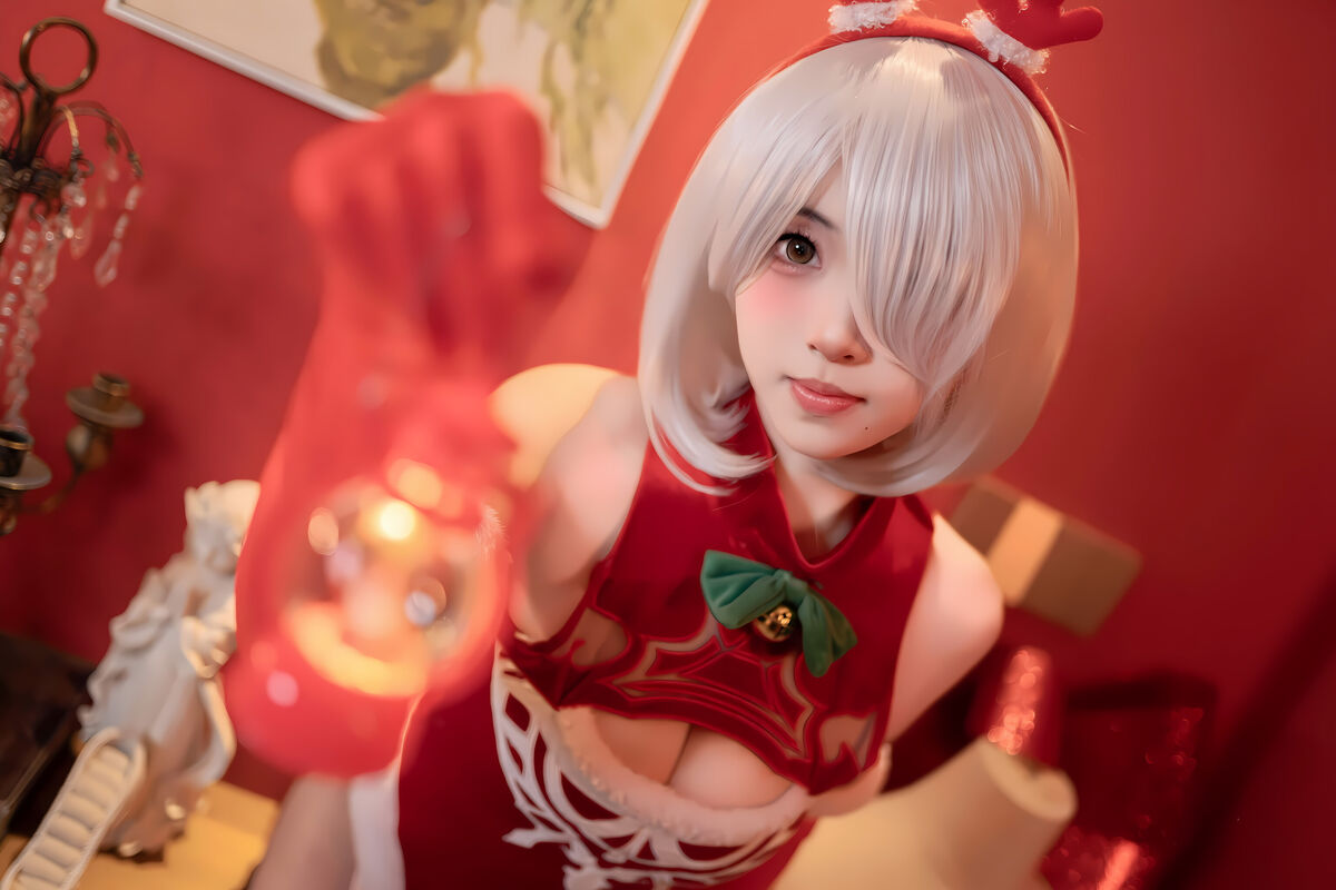 Coser@Bangni Bonnie - Christmas Neil Red Dress Sister Part01 (67P) Coser@Bangni Bonnie - Christmas Neil Red Dress Sister Part01 (67P)