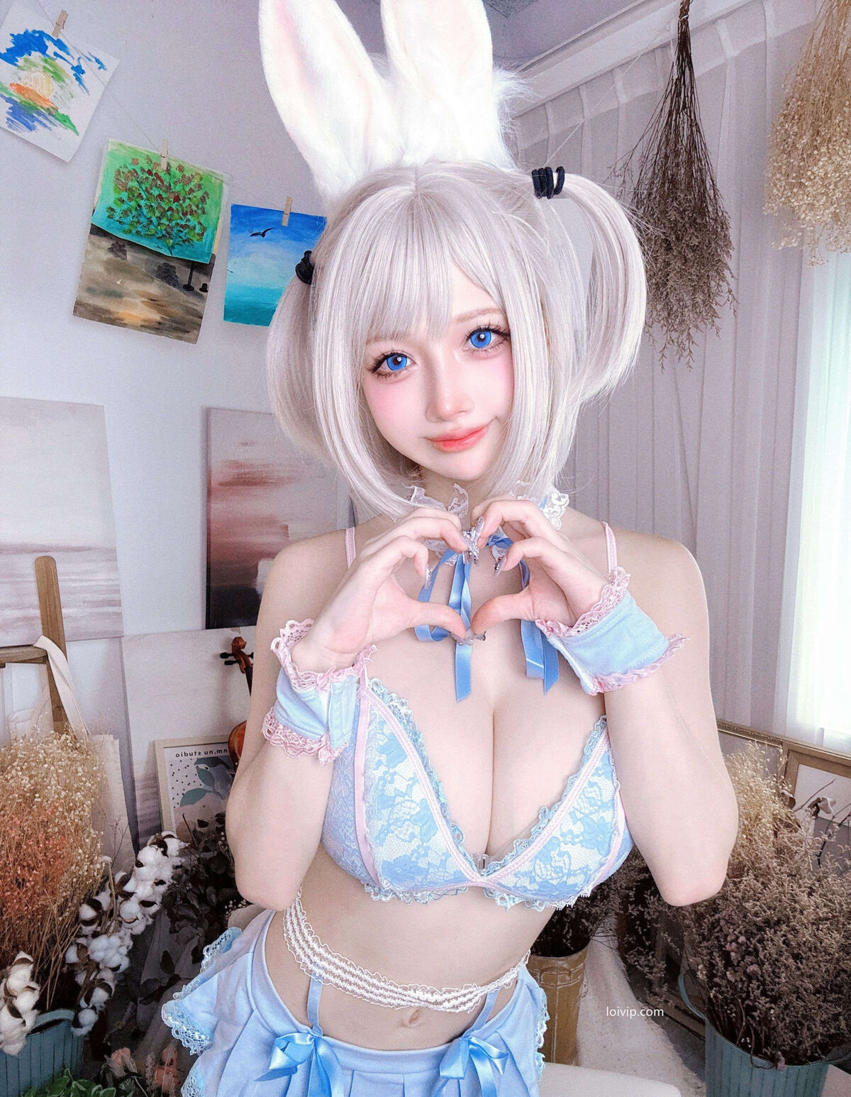 Coser@ Rinka Okita - Blue Rabbit (71P - 2V) Coser@ Rinka Okita - Blue Rabbit (71P - 2V)