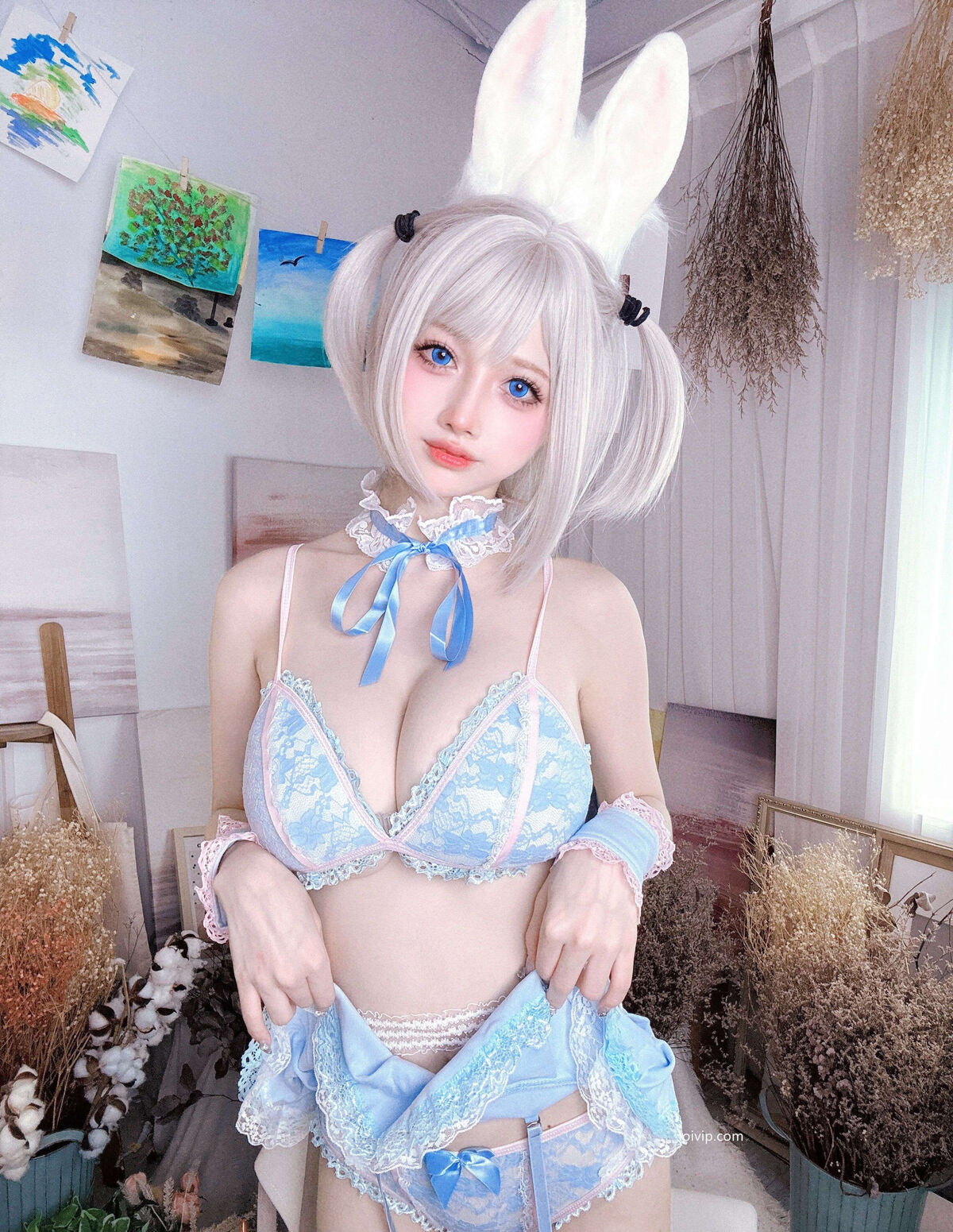 Coser@ Rinka Okita - Blue Rabbit (71P - 2V) Coser@ Rinka Okita - Blue Rabbit (71P - 2V)