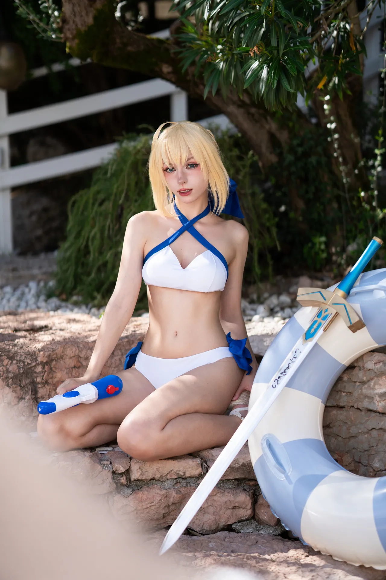 Himeecosplay - Saber bikini Himeecosplay - Saber bikini