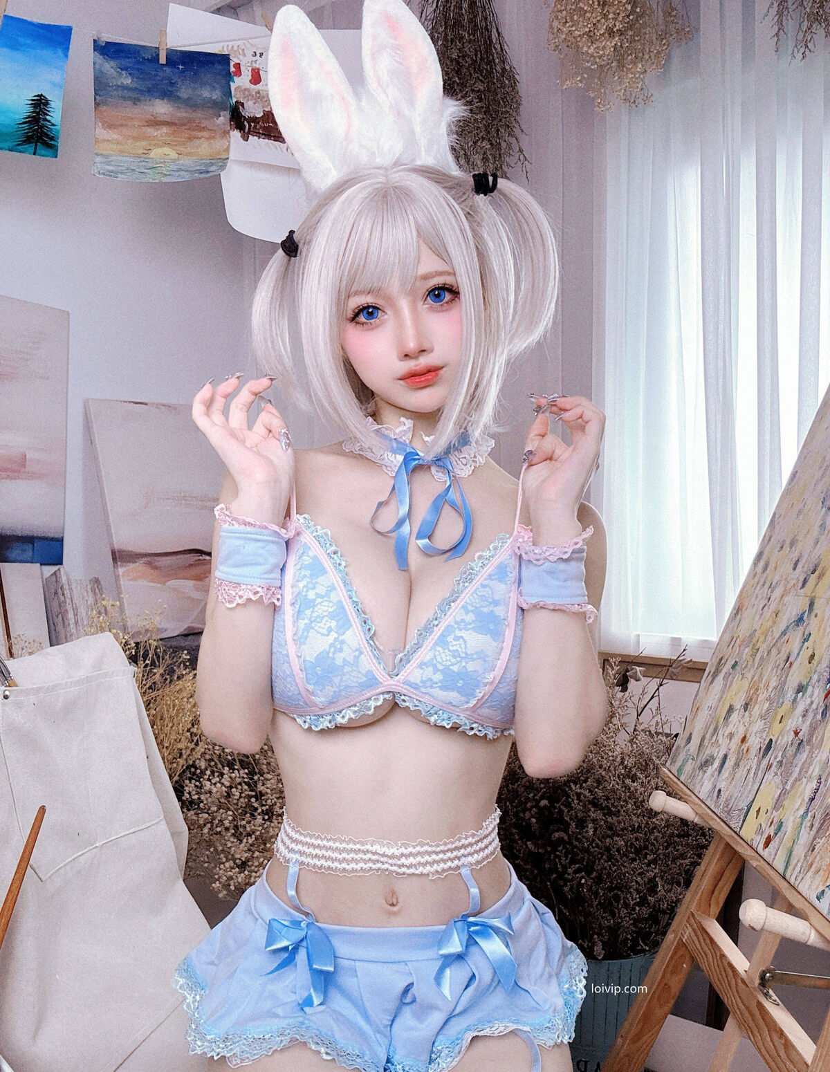 Coser@ Rinka Okita - Blue Rabbit (71P - 2V) Coser@ Rinka Okita - Blue Rabbit (71P - 2V)