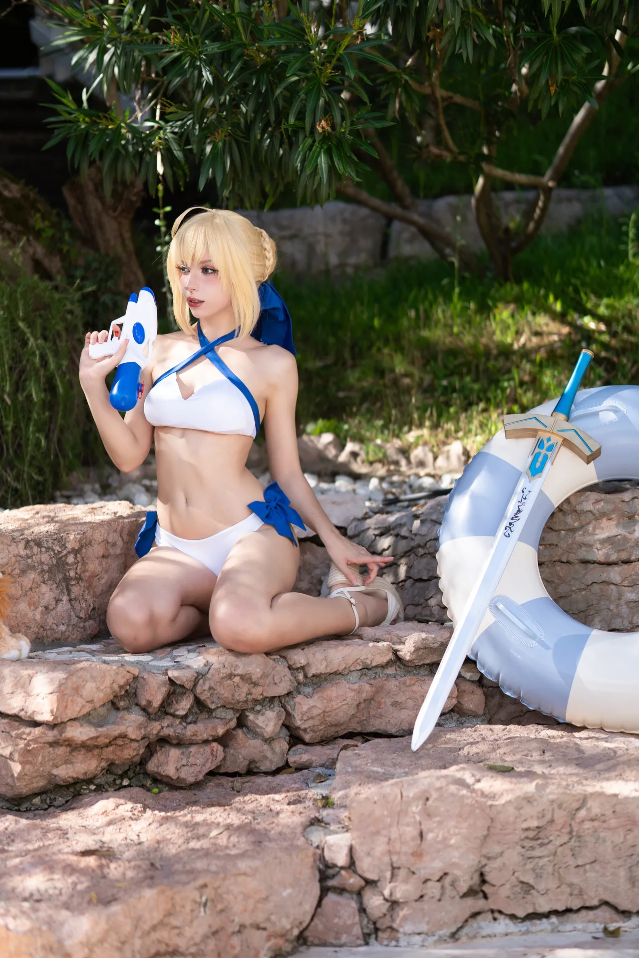 Himeecosplay - Saber bikini Himeecosplay - Saber bikini