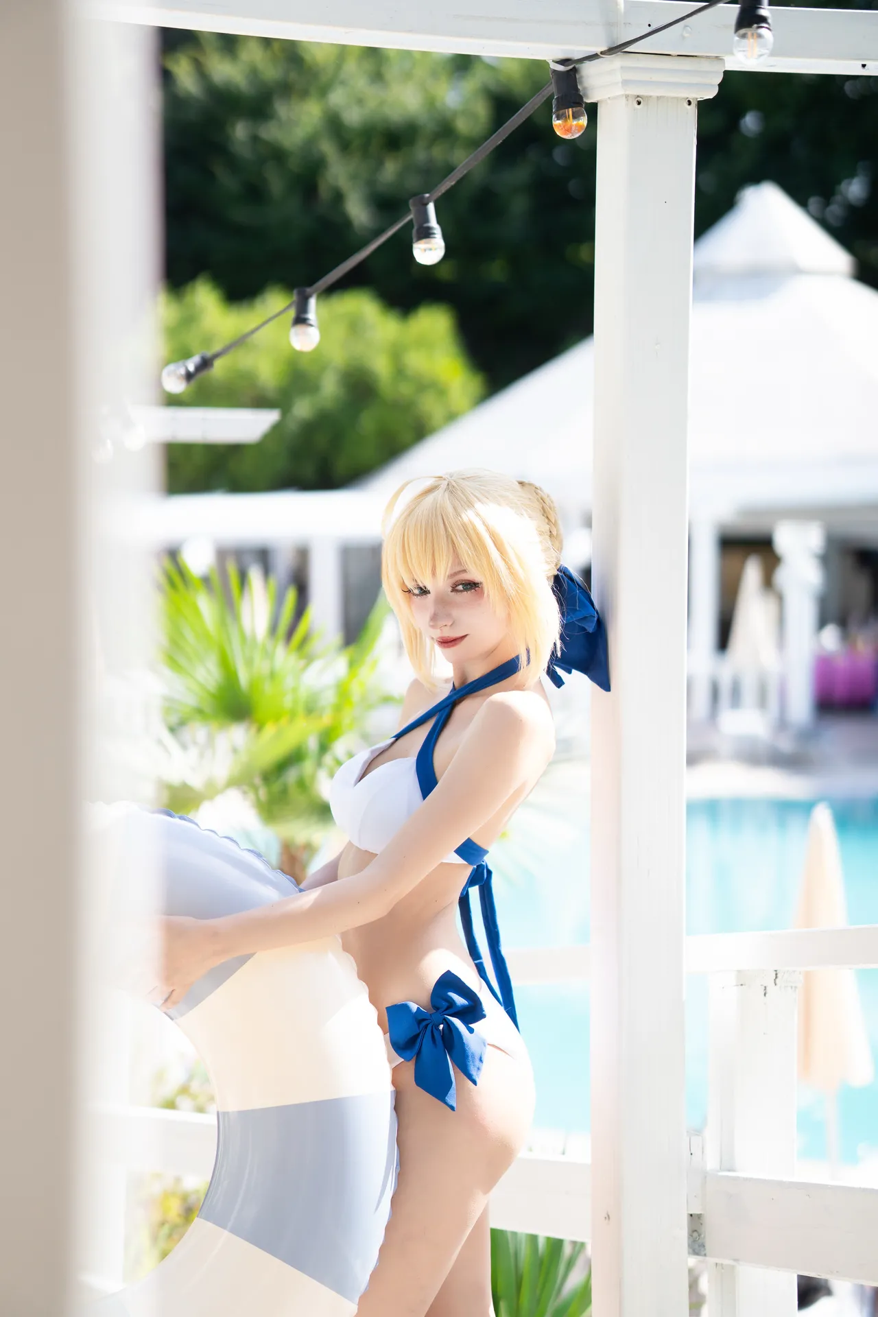 Himeecosplay - Saber bikini Himeecosplay - Saber bikini