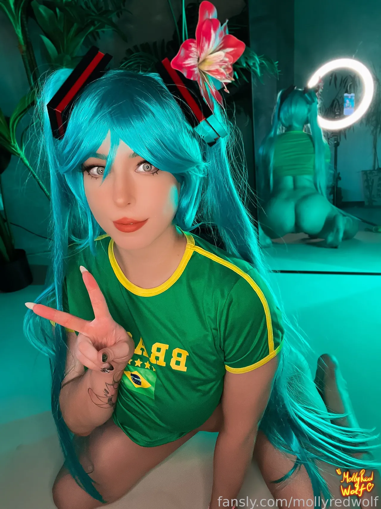 MollyRedWolf - Brazilian Miku 1 MollyRedWolf - Brazilian Miku 1