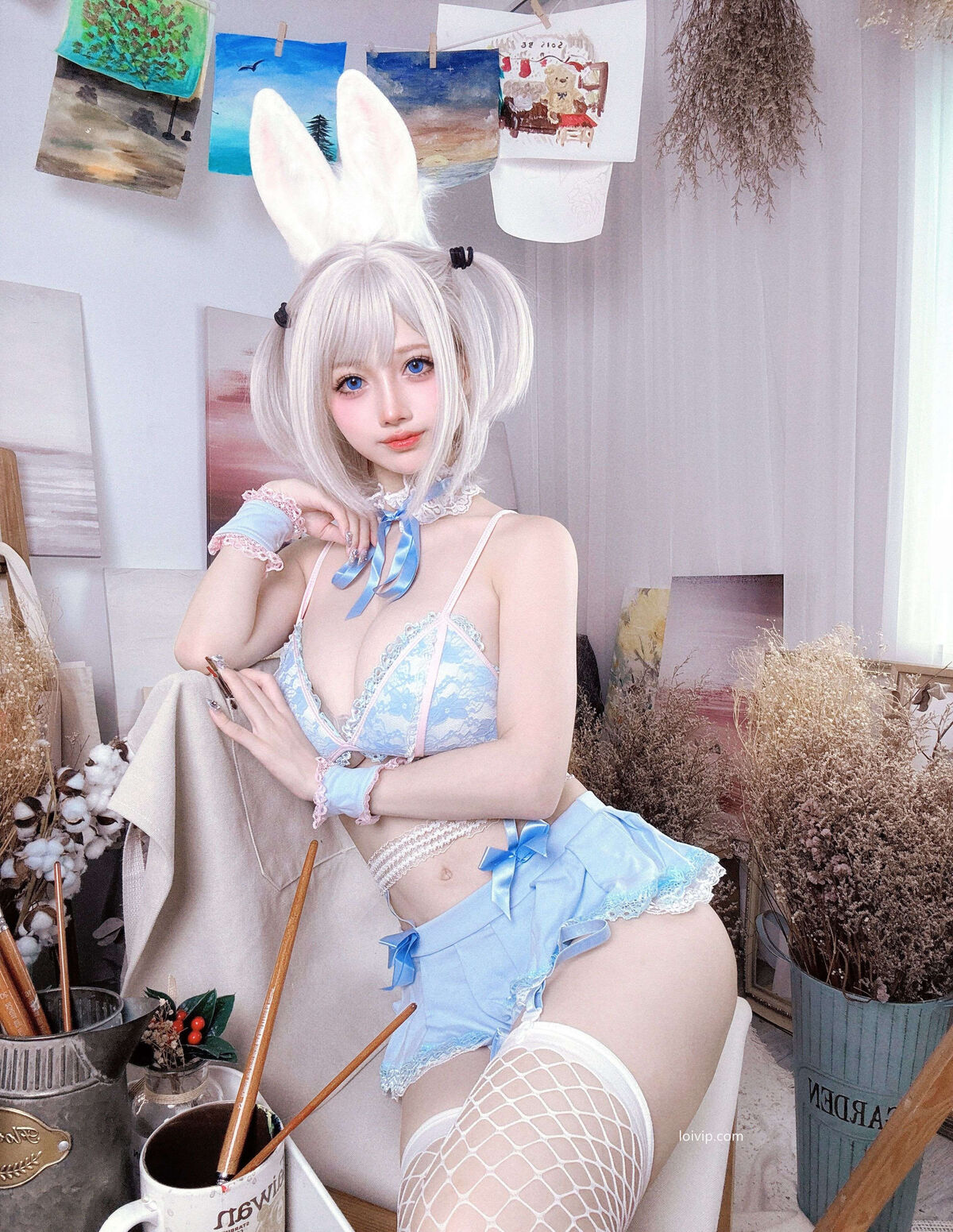 Coser@ Rinka Okita - Blue Rabbit (71P - 2V) Coser@ Rinka Okita - Blue Rabbit (71P - 2V)