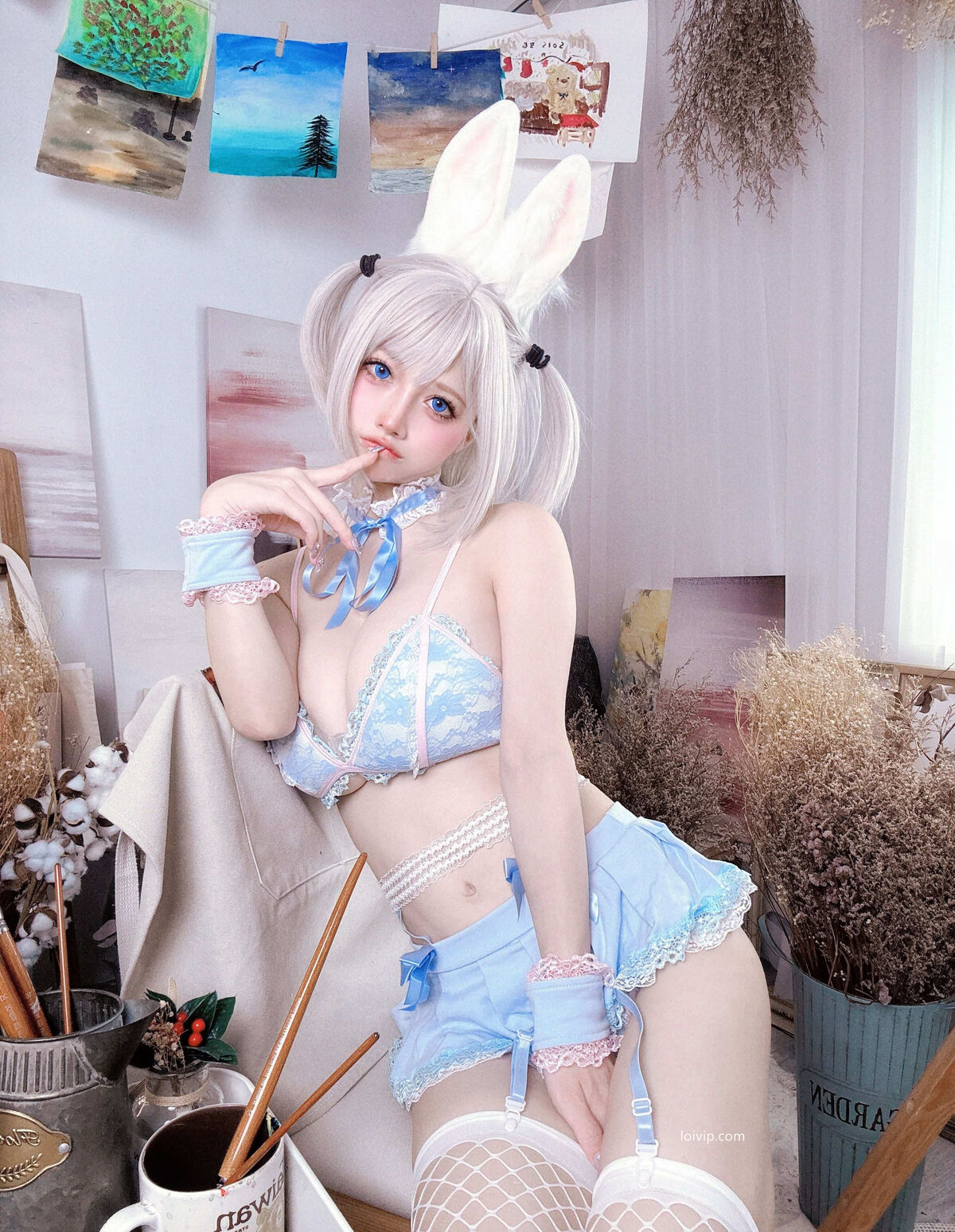 Coser@ Rinka Okita - Blue Rabbit (71P - 2V) Coser@ Rinka Okita - Blue Rabbit (71P - 2V)
