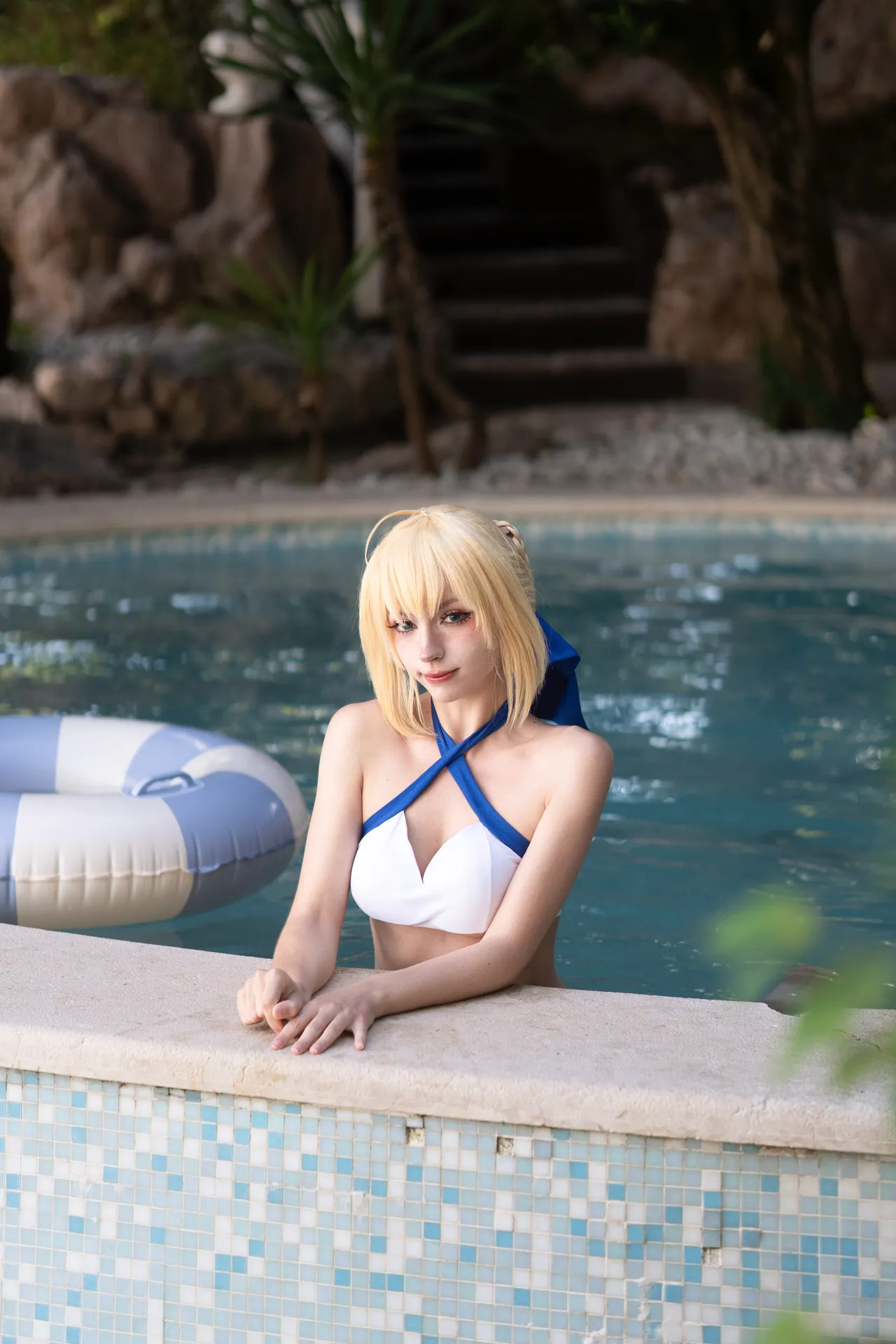 Himeecosplay - Saber bikini Himeecosplay - Saber bikini