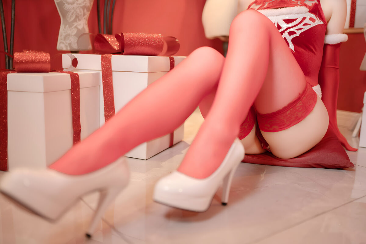 Coser@Bangni Bonnie - Christmas Neil Red Dress Sister Part01 (67P) Coser@Bangni Bonnie - Christmas Neil Red Dress Sister Part01 (67P)