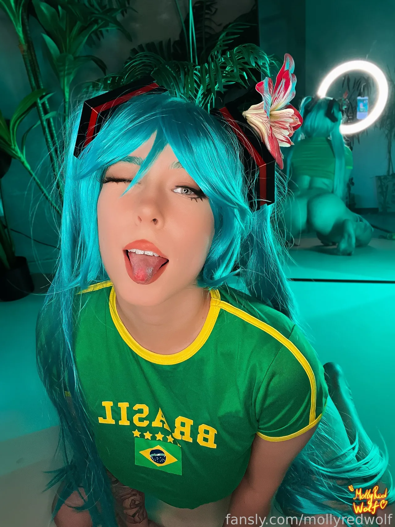 MollyRedWolf - Brazilian Miku 1 MollyRedWolf - Brazilian Miku 1
