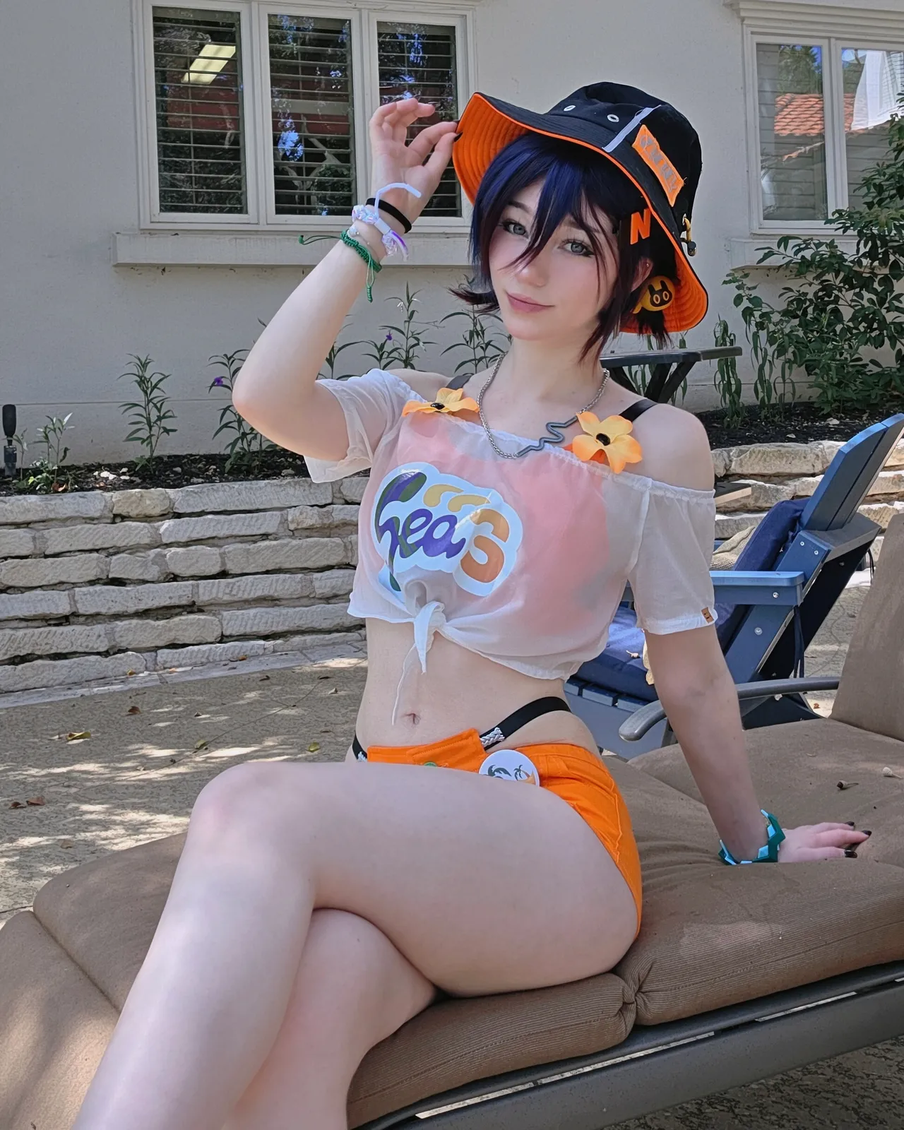 Celebi cosplay - Summer Belle Celebi cosplay - Summer Belle