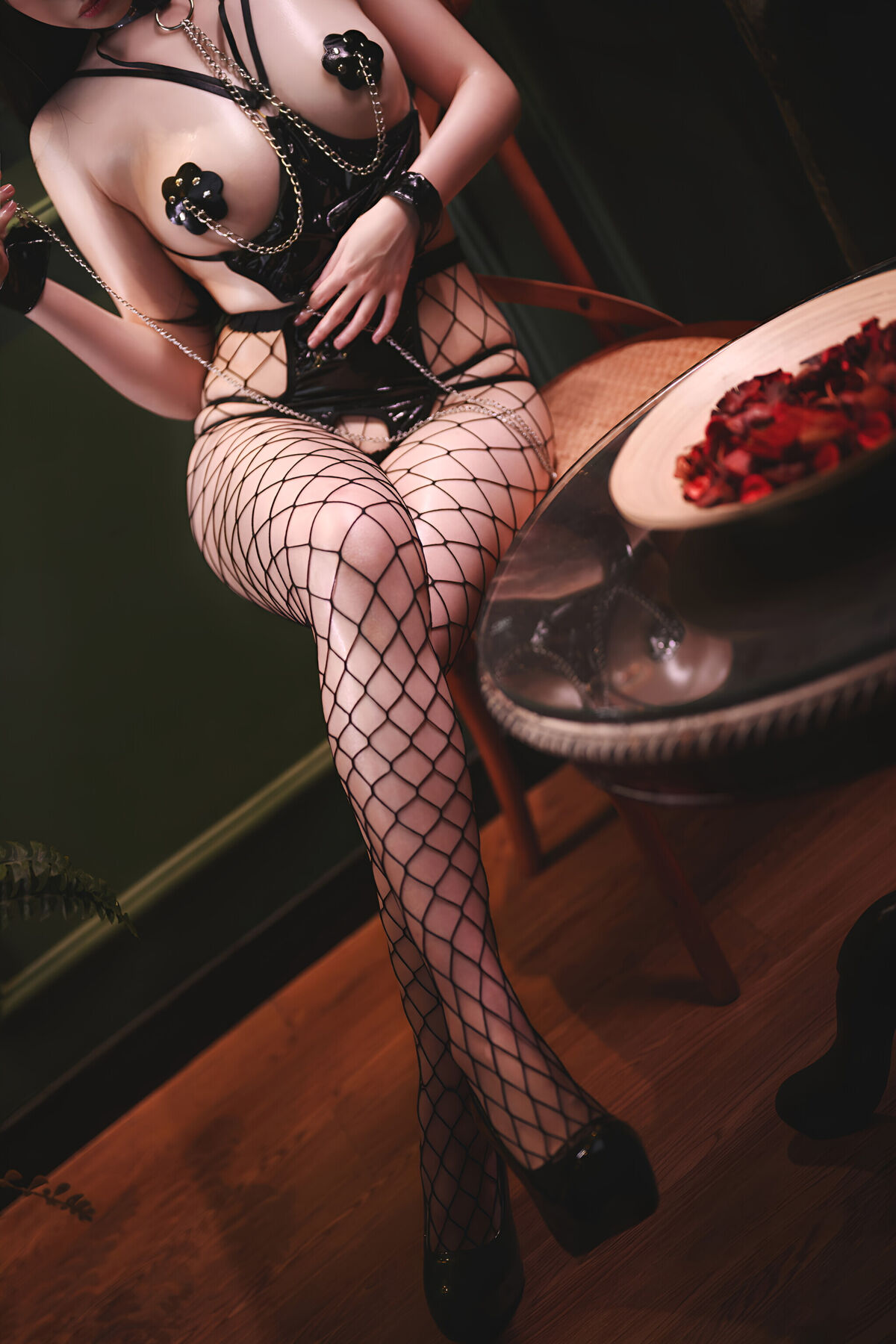 Coser@雪晴Astra - 铆钉乳贴 (45P) Coser@雪晴Astra - 铆钉乳贴 (45P)