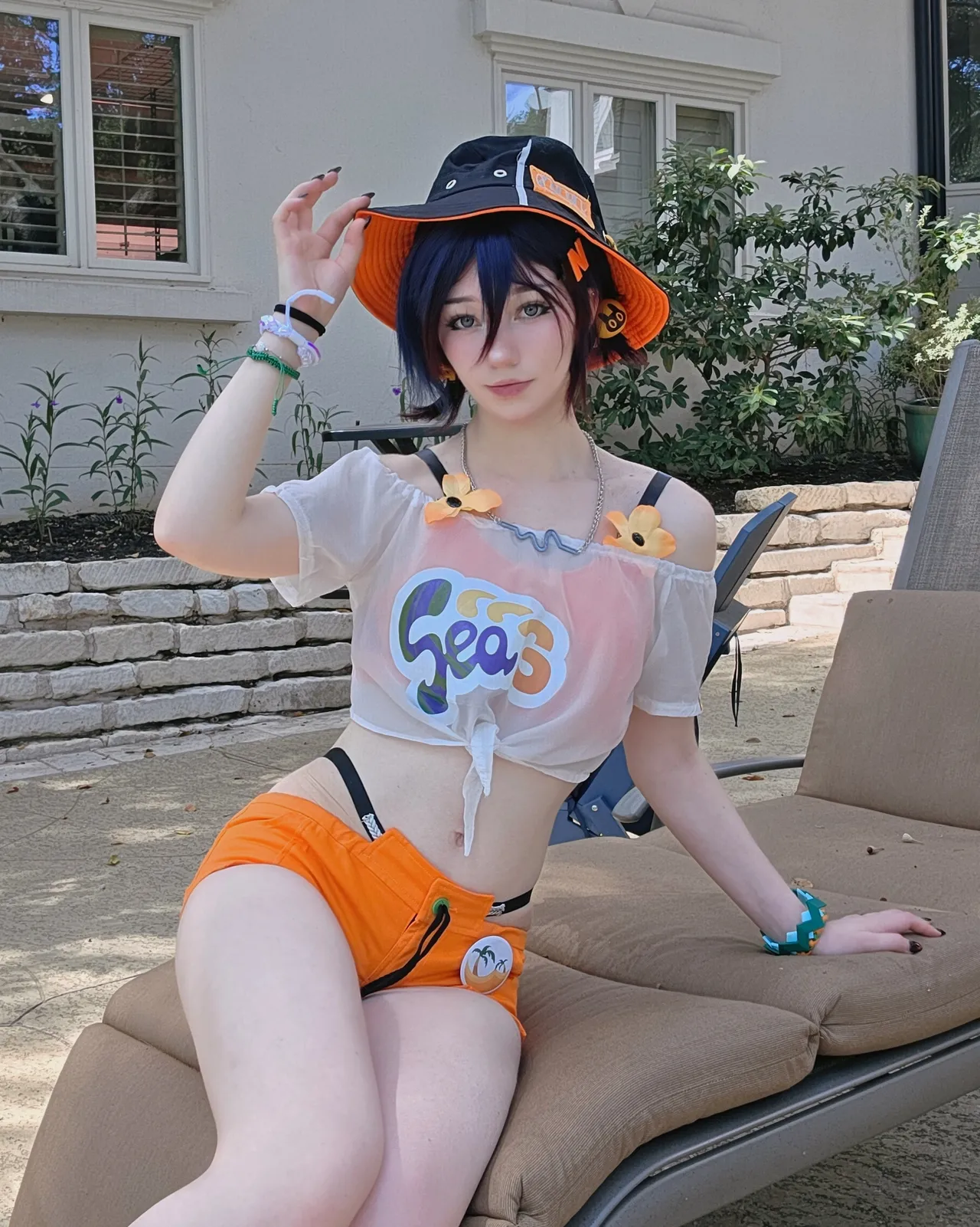 Celebi cosplay - Summer Belle Celebi cosplay - Summer Belle