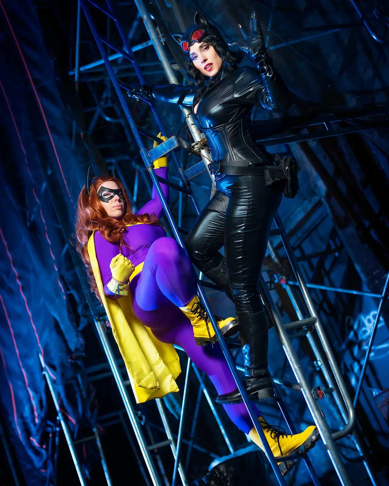 Samurai Jill & Sarah Spectre – Gotham Girls Samurai Jill & Sarah Spectre – Gotham Girls