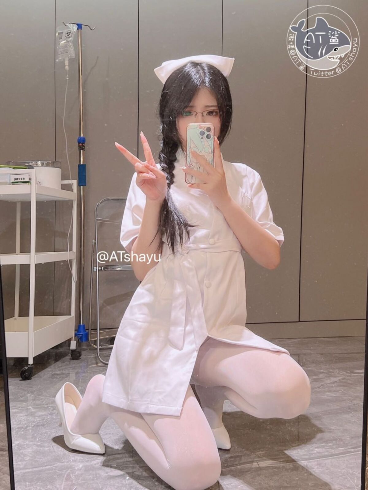 Coser@AT Shark - White Silk Nurse Part02 (71P) Coser@AT Shark - White Silk Nurse Part02 (71P)