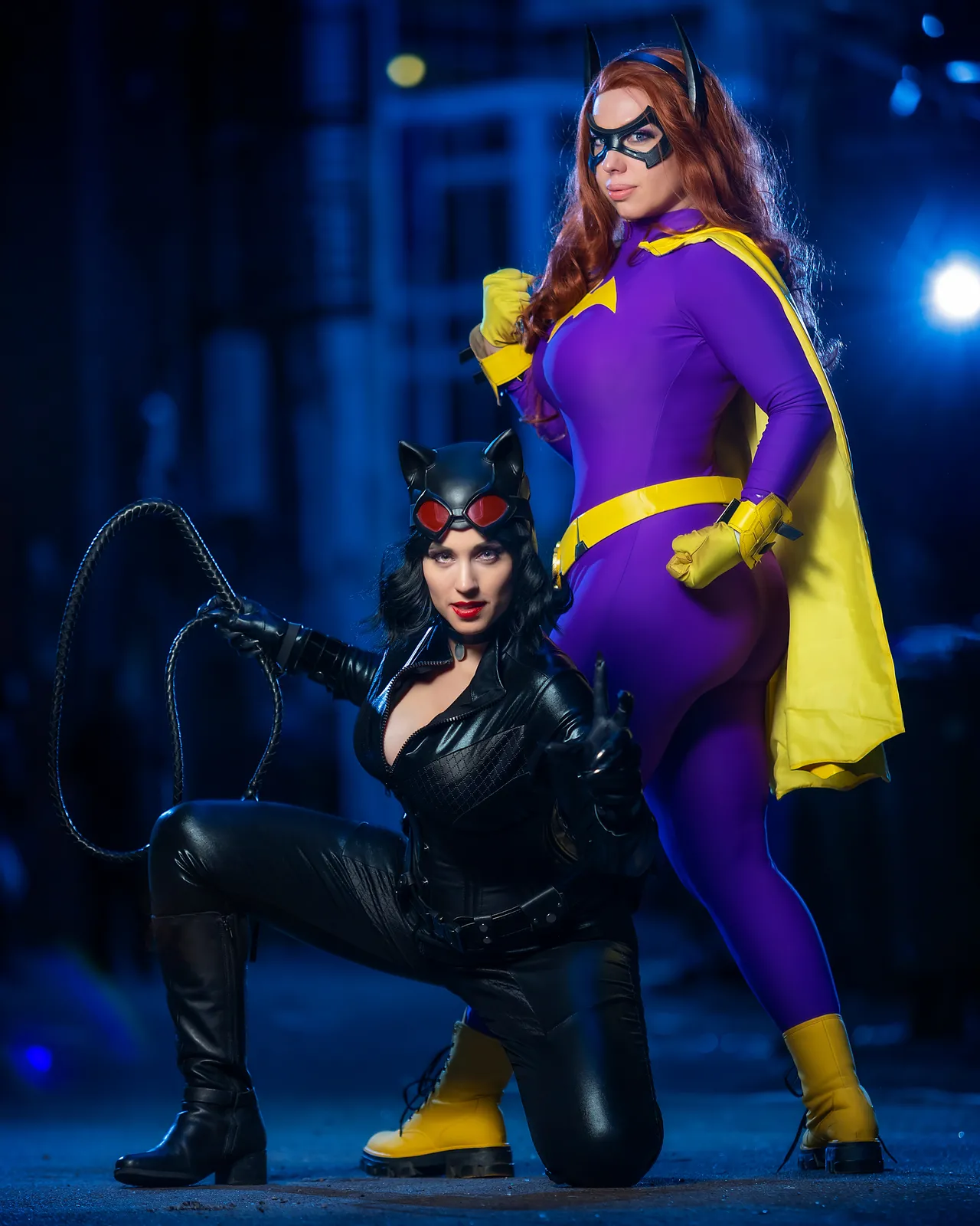 Samurai Jill & Sarah Spectre – Gotham Girls Samurai Jill & Sarah Spectre – Gotham Girls