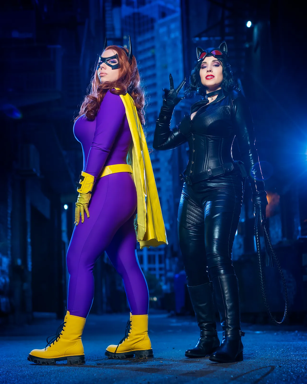 Samurai Jill & Sarah Spectre – Gotham Girls Samurai Jill & Sarah Spectre – Gotham Girls