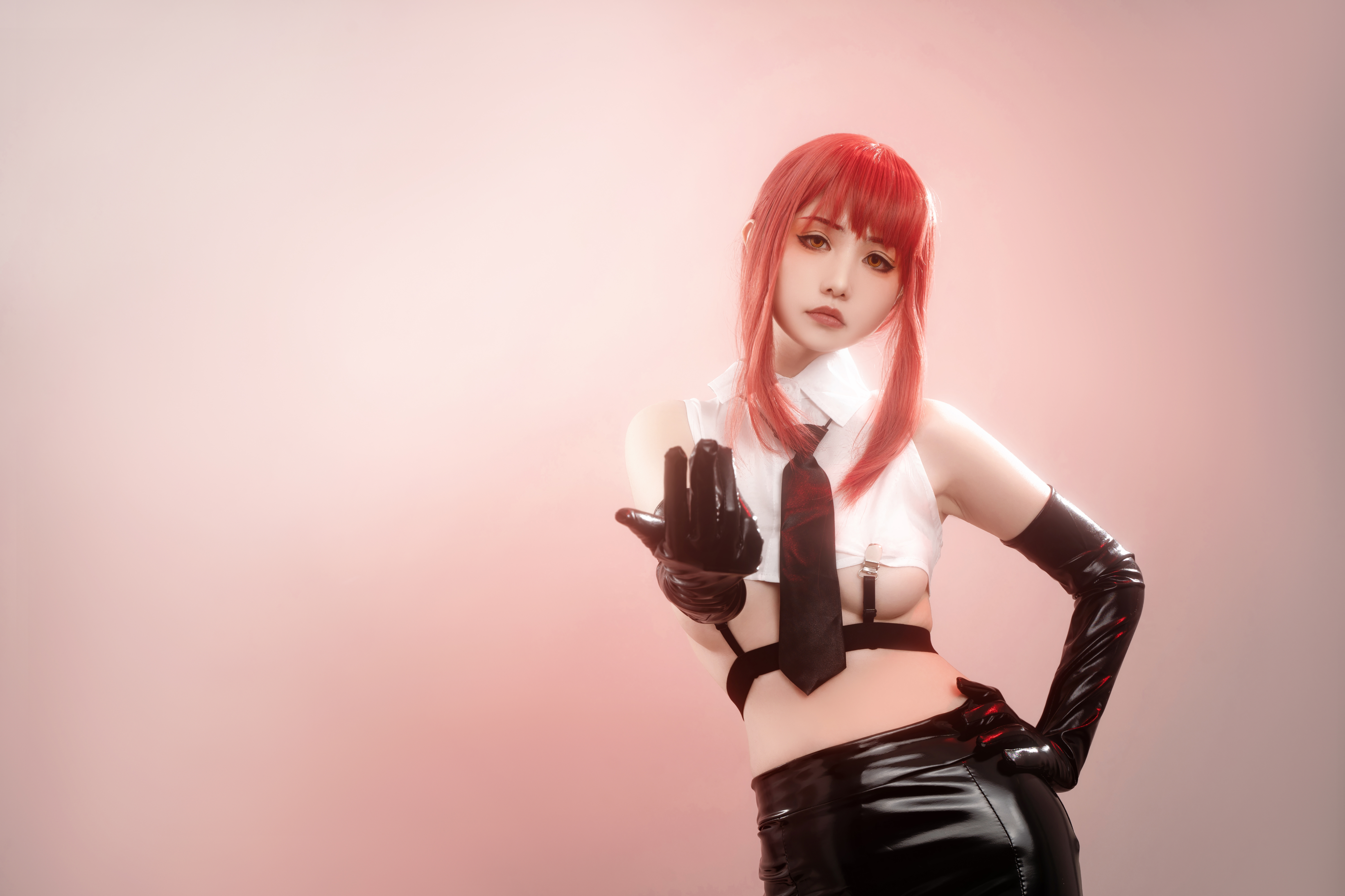 Nekokoyoshi (爆机少女喵小吉) cosplay Makima – Chainsaw Man Nekokoyoshi (爆机少女喵小吉) cosplay Makima – Chainsaw Man