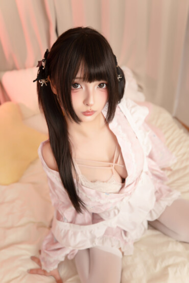 Coser@ Kagurazaka Midfuyu - Yukata Maid (76P - 2V) 4 Coser@ Kagurazaka Midfuyu - Yukata Maid (76P - 2V)