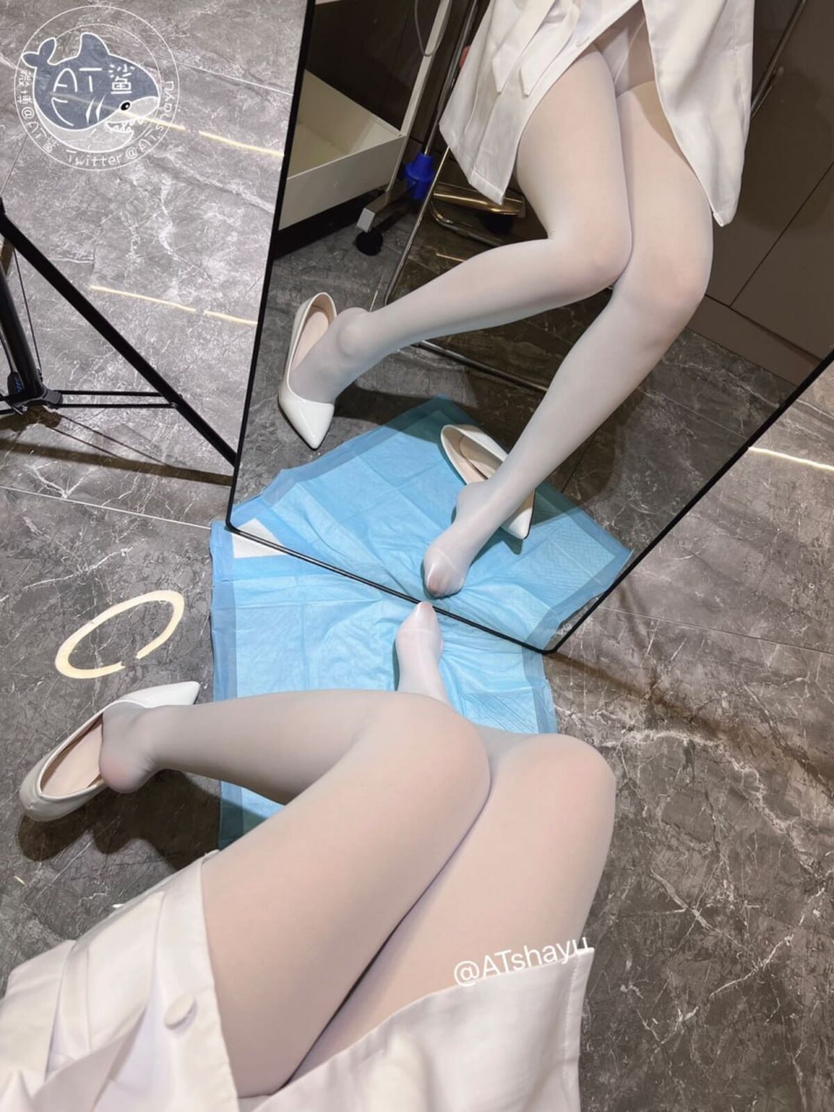 Coser@AT Shark - White Silk Nurse Part02 (71P) Coser@AT Shark - White Silk Nurse Part02 (71P)