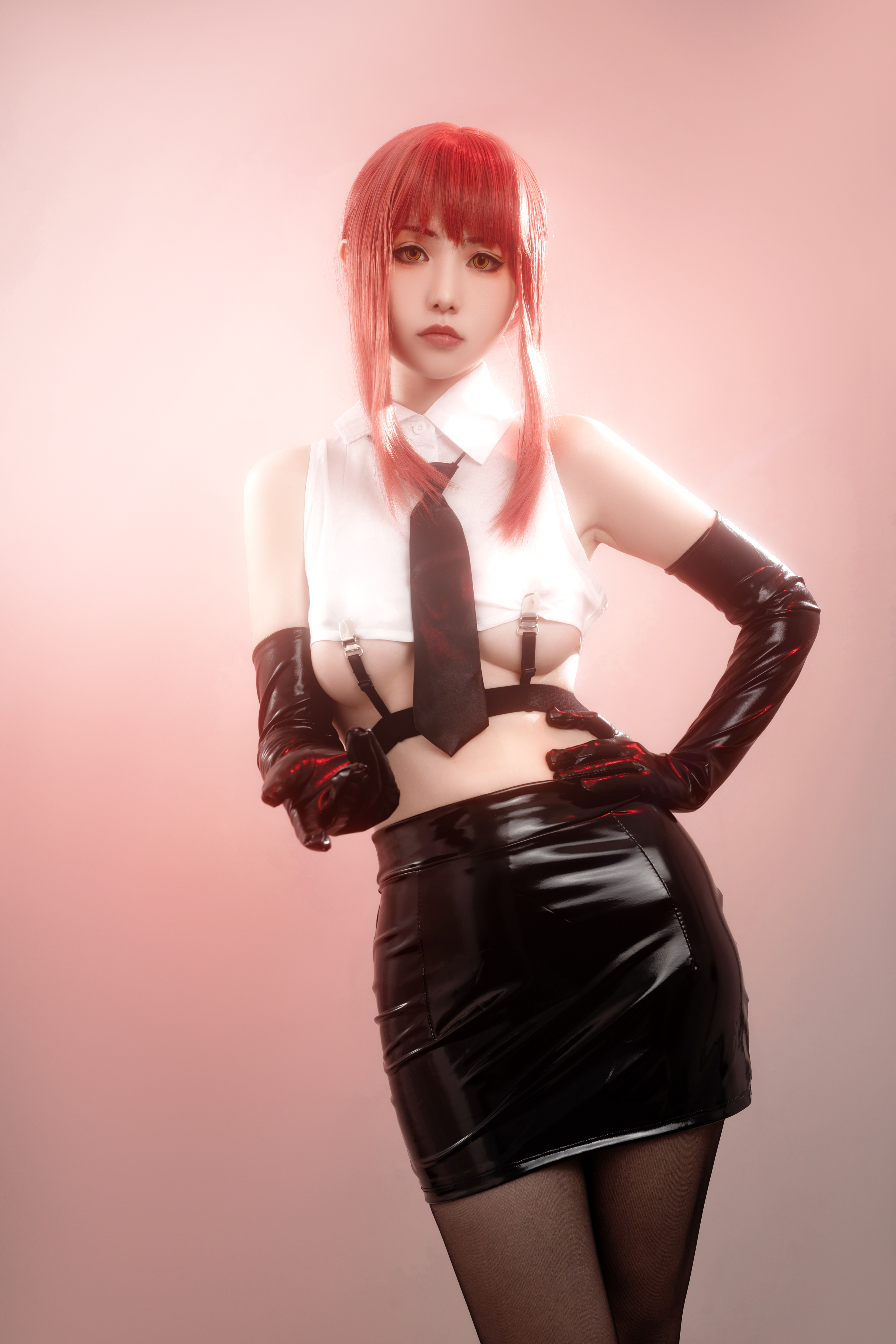 Nekokoyoshi (爆机少女喵小吉) cosplay Makima – Chainsaw Man Nekokoyoshi (爆机少女喵小吉) cosplay Makima – Chainsaw Man