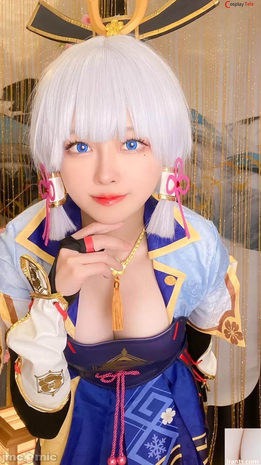 亞緹) cosplay Raiden Shogun 1 亞緹) cosplay Raiden Shogun 1