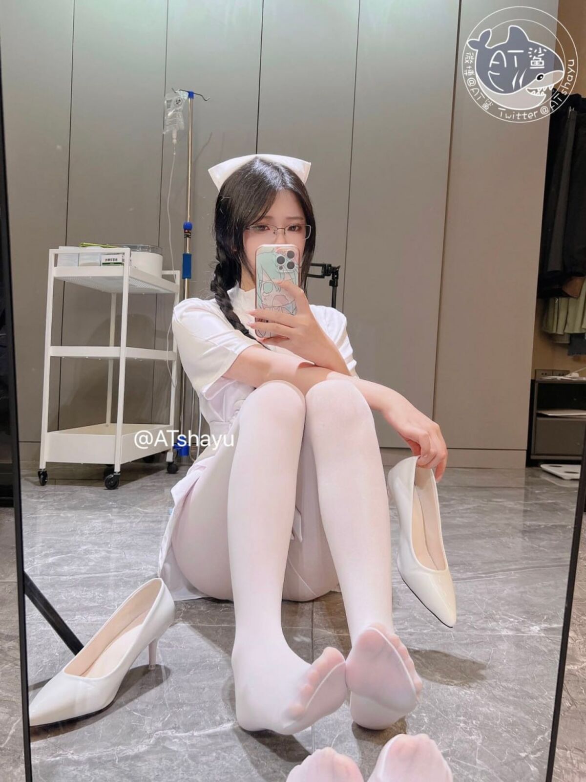 Coser@AT Shark - White Silk Nurse Part02 (71P) Coser@AT Shark - White Silk Nurse Part02 (71P)