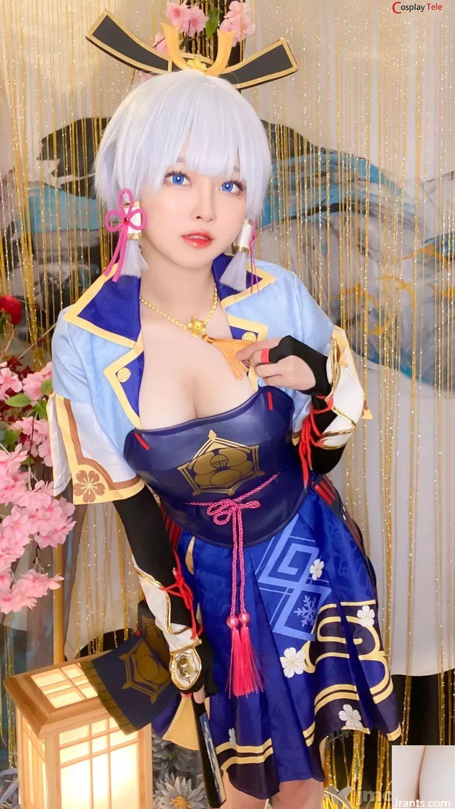 亞緹) cosplay Raiden Shogun 1 亞緹) cosplay Raiden Shogun 1