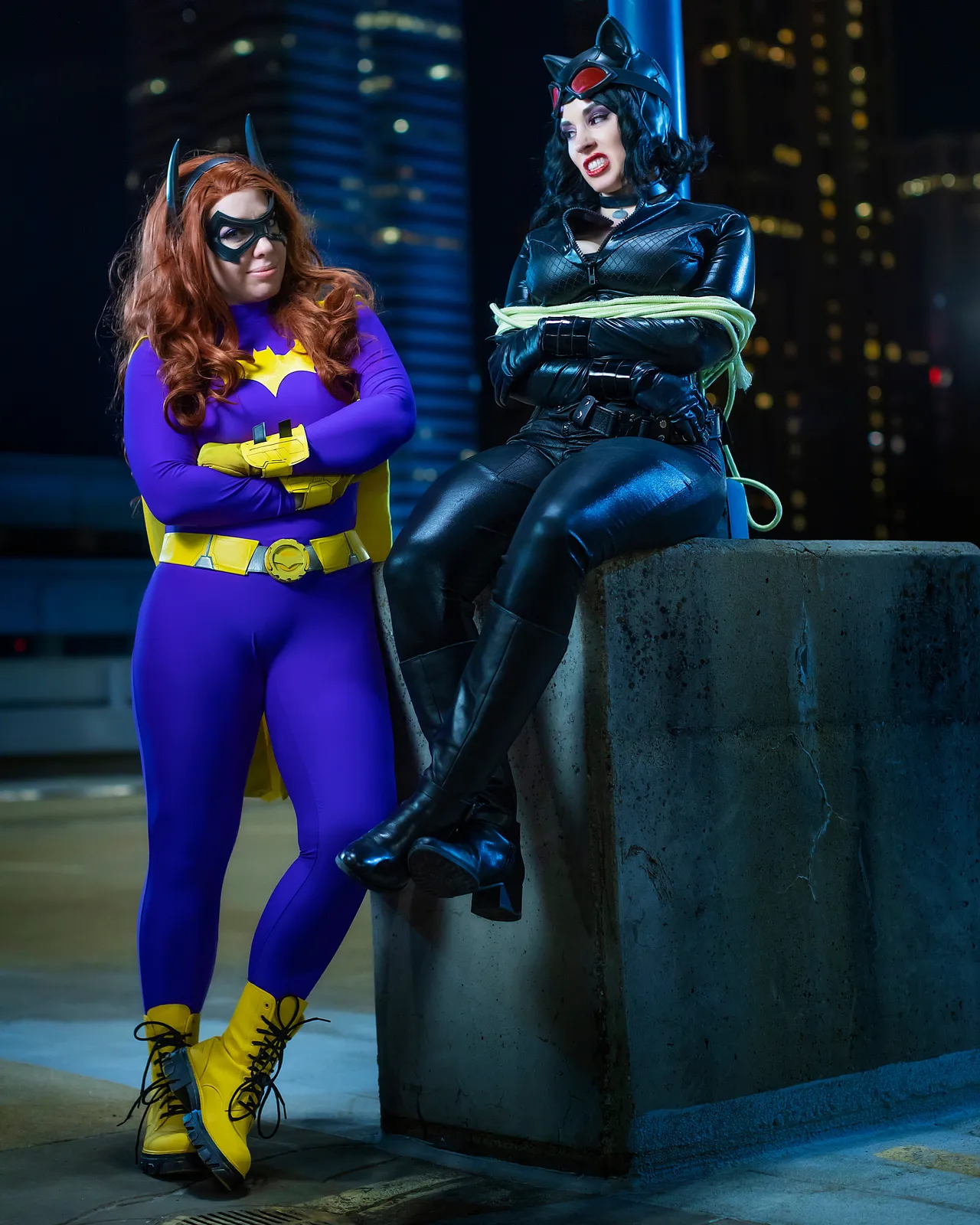 Samurai Jill & Sarah Spectre – Gotham Girls Samurai Jill & Sarah Spectre – Gotham Girls