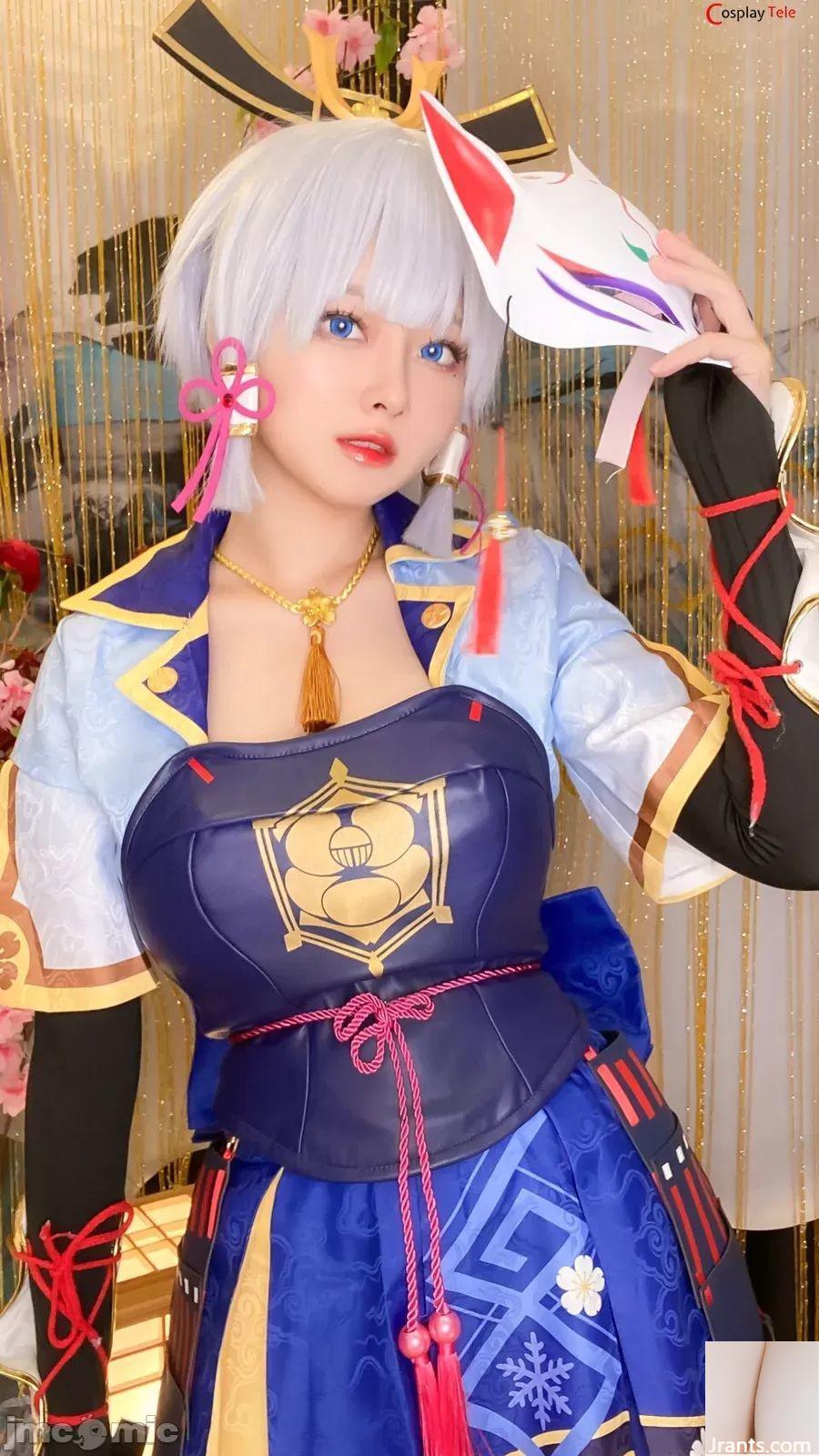 亞緹) cosplay Raiden Shogun 1 亞緹) cosplay Raiden Shogun 1