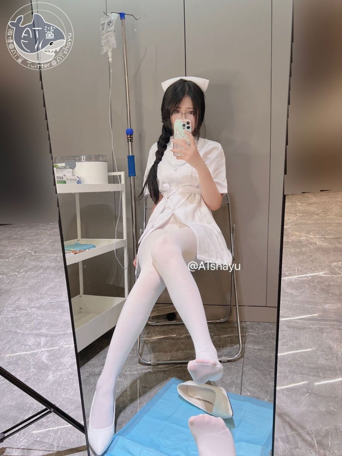 Coser@AT Shark - White Silk Nurse Part02 (71P) Coser@AT Shark - White Silk Nurse Part02 (71P)