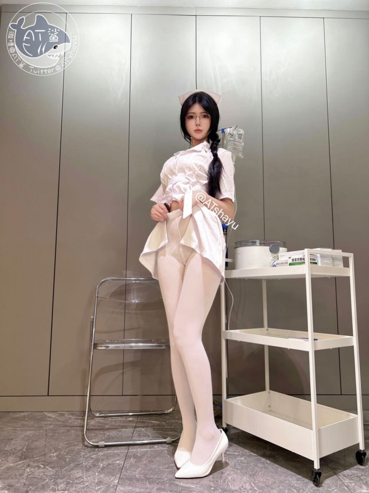 Coser@AT Shark - White Silk Nurse Part02 (71P) Coser@AT Shark - White Silk Nurse Part02 (71P)
