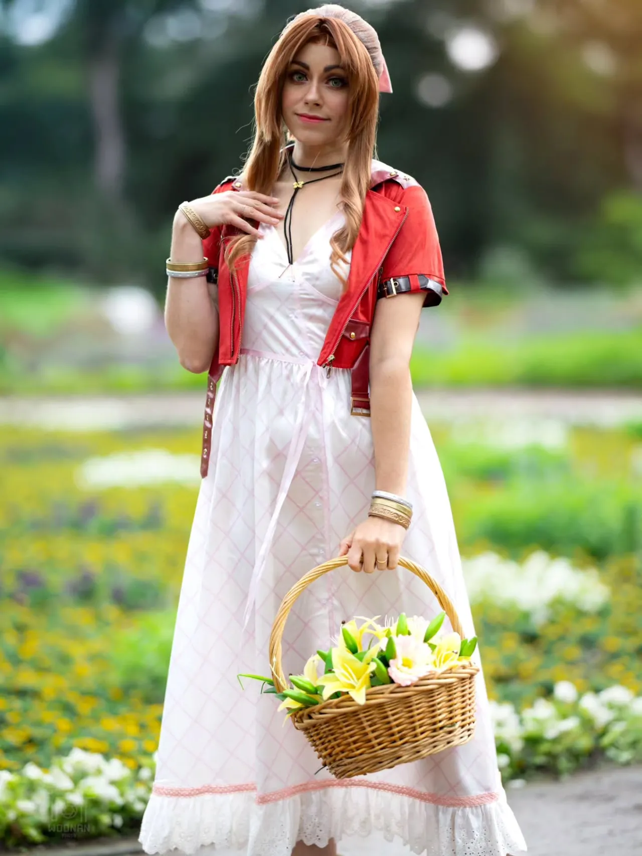 Ayaka cosplay - Aerith Ayaka cosplay - Aerith