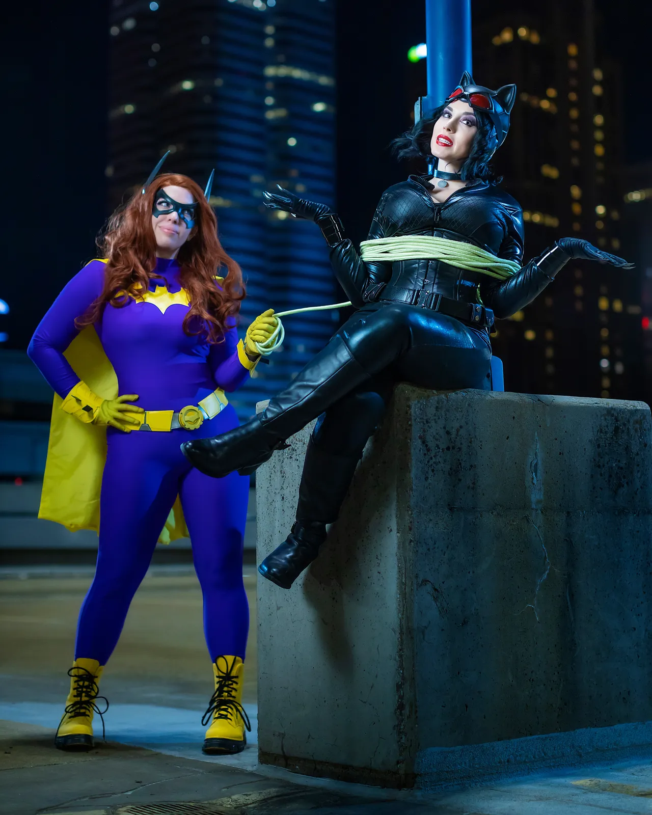 Samurai Jill & Sarah Spectre – Gotham Girls Samurai Jill & Sarah Spectre – Gotham Girls