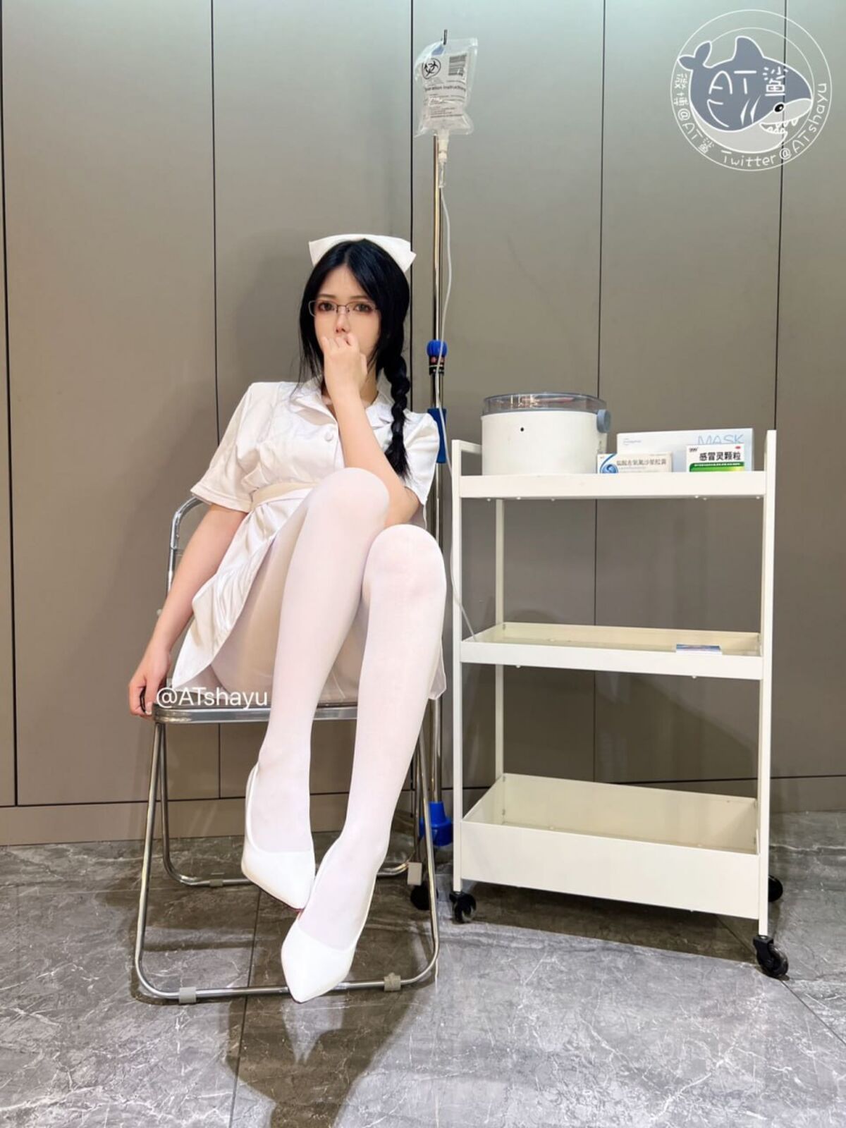 Coser@AT Shark - White Silk Nurse Part02 (71P) Coser@AT Shark - White Silk Nurse Part02 (71P)