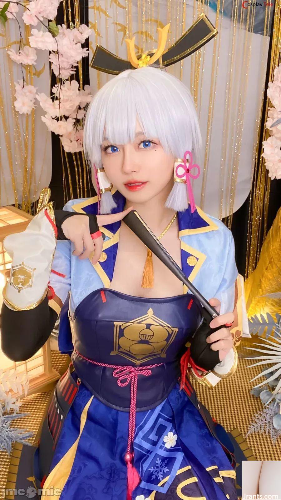 亞緹) cosplay Raiden Shogun 1 亞緹) cosplay Raiden Shogun 1