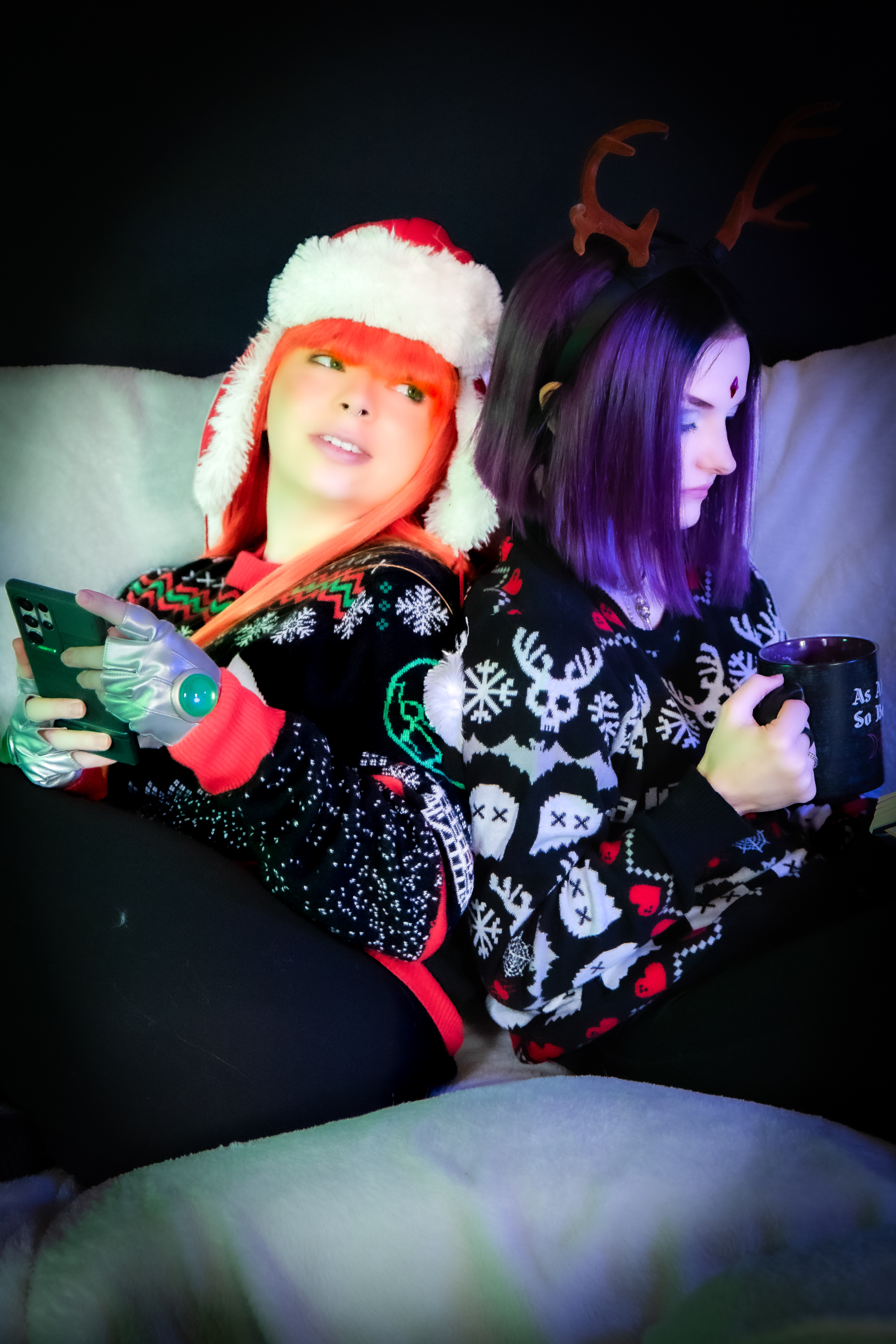 April Rose - Christmas Raven & Starfire April Rose - Christmas Raven & Starfire