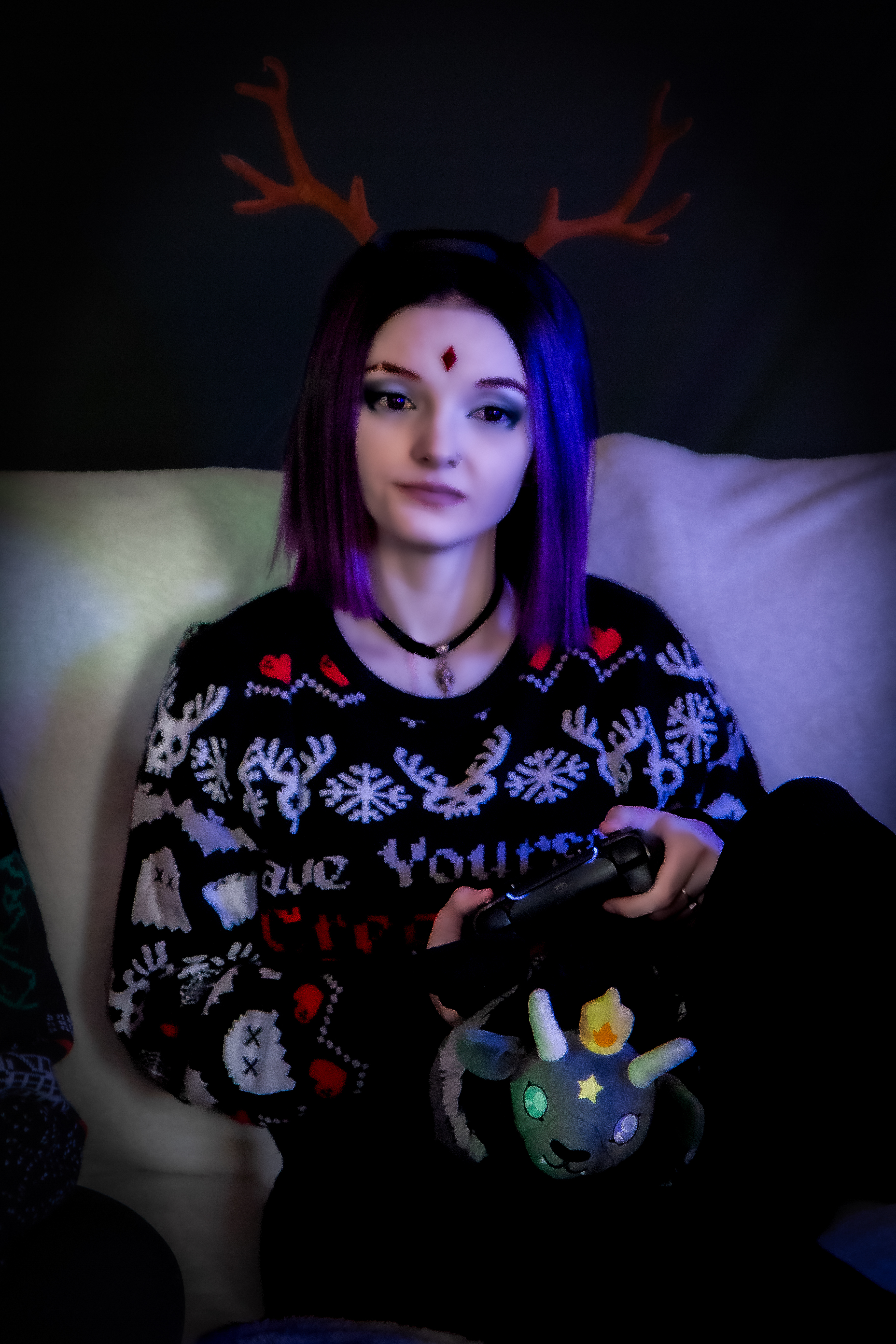 April Rose - Christmas Raven & Starfire April Rose - Christmas Raven & Starfire