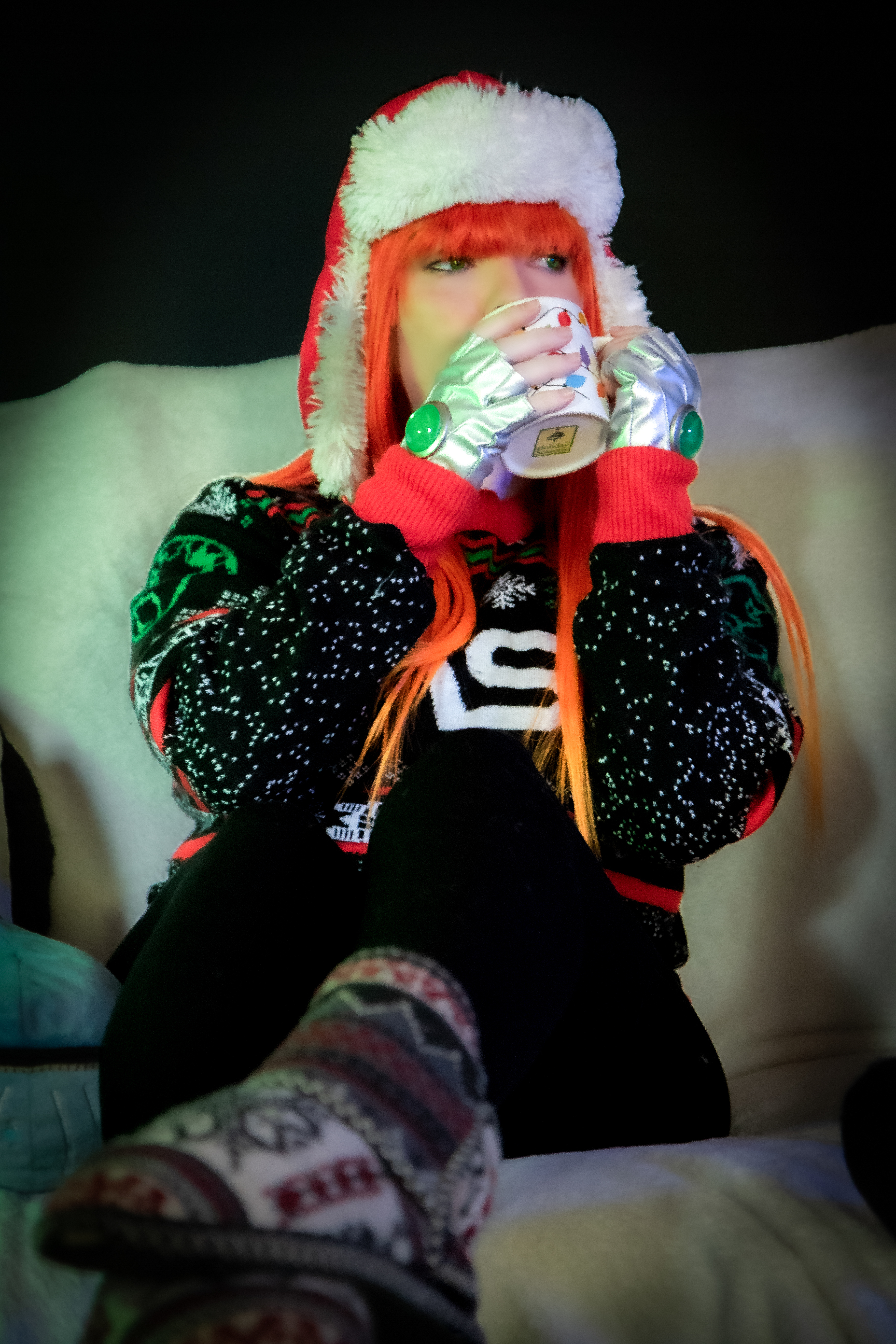 April Rose - Christmas Raven & Starfire April Rose - Christmas Raven & Starfire