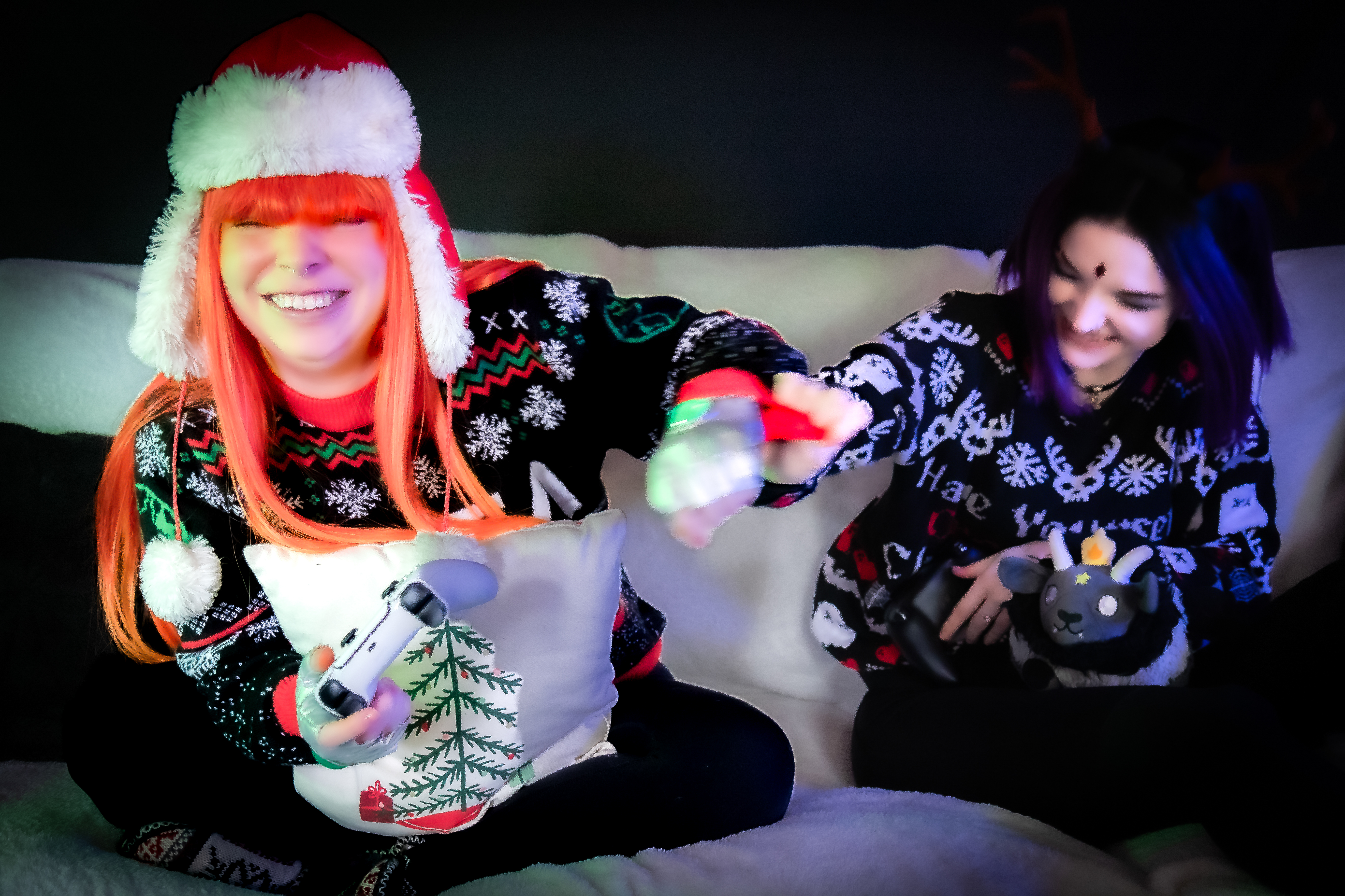 April Rose - Christmas Raven & Starfire April Rose - Christmas Raven & Starfire