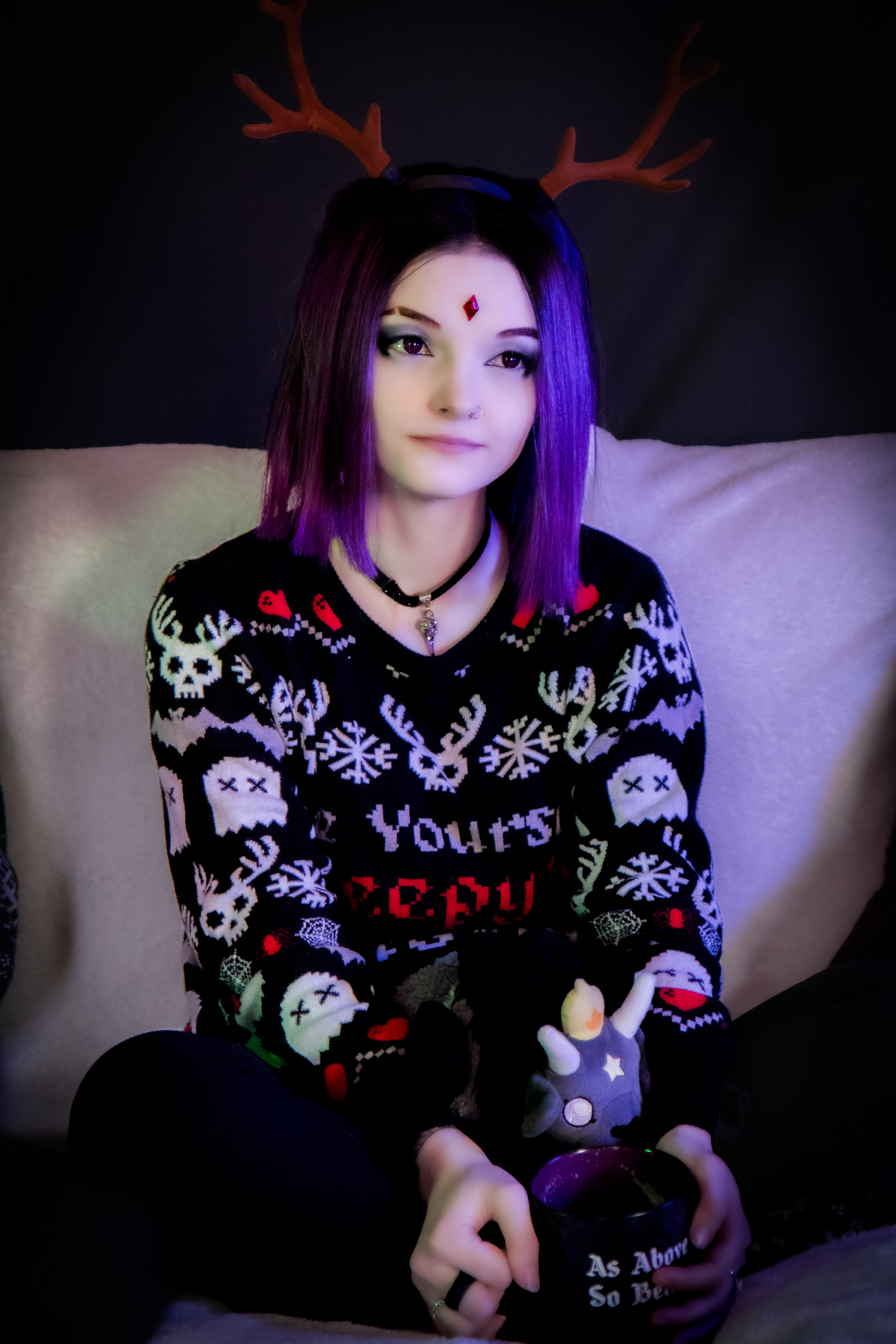 April Rose - Christmas Raven & Starfire April Rose - Christmas Raven & Starfire