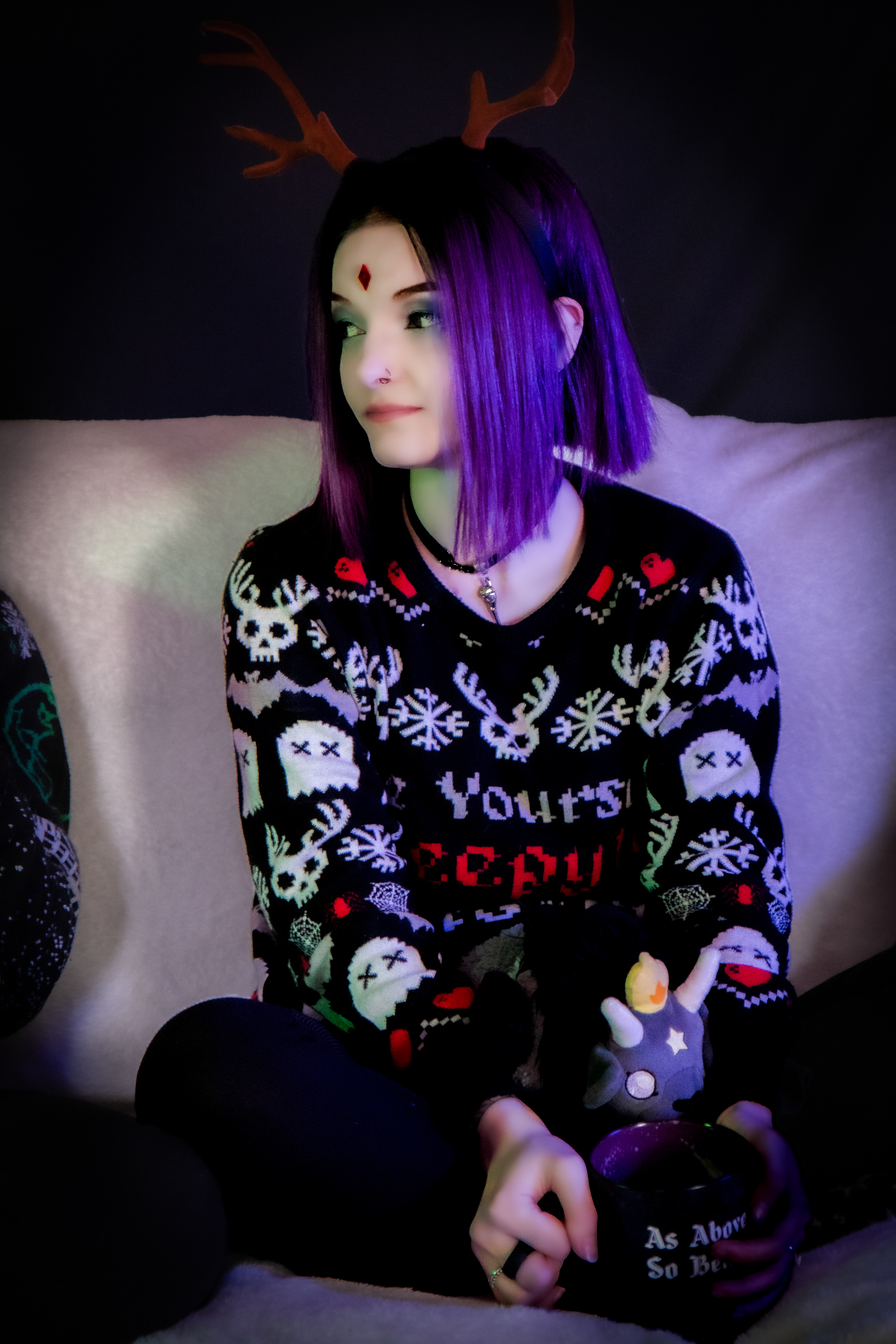 April Rose - Christmas Raven & Starfire April Rose - Christmas Raven & Starfire