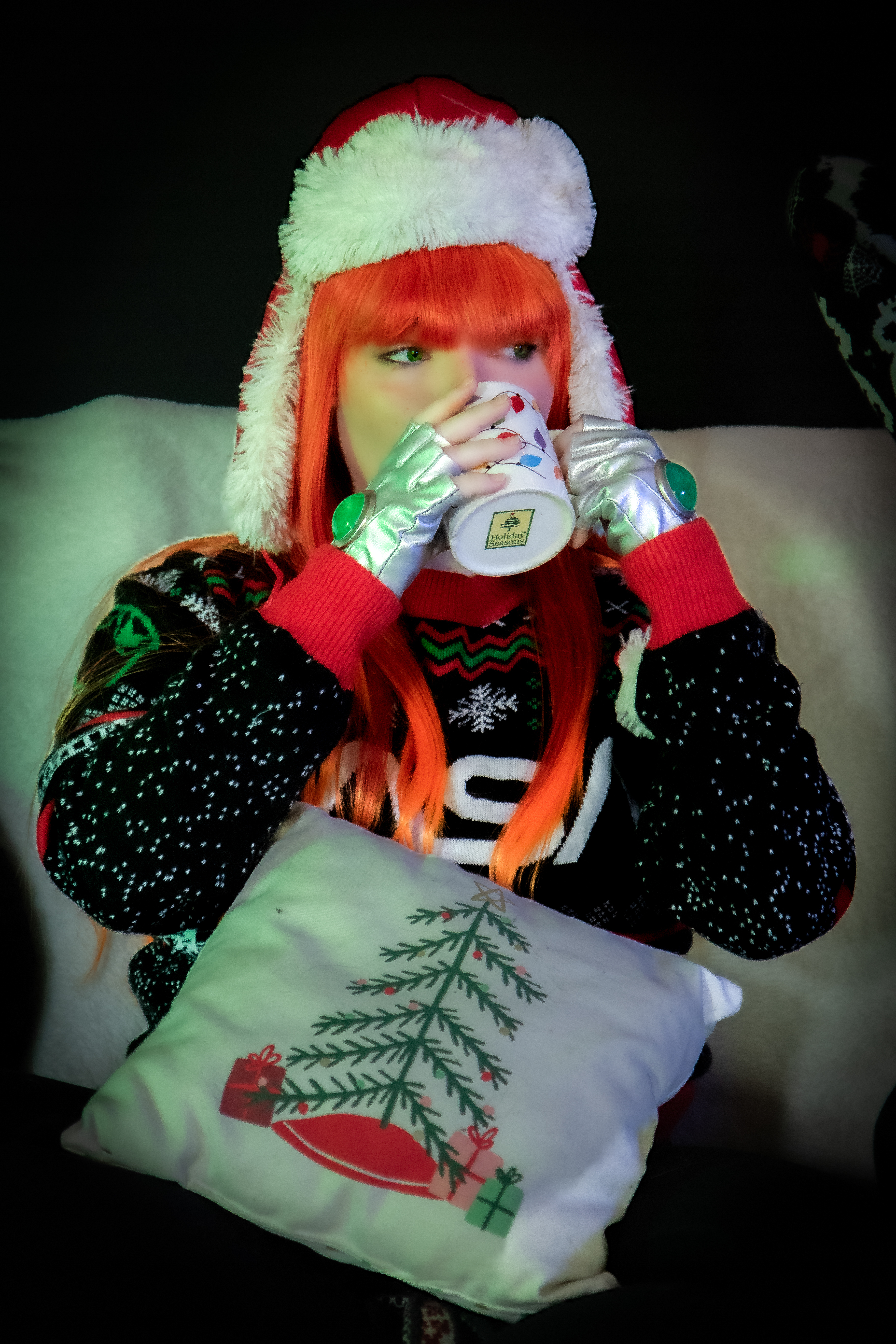 April Rose - Christmas Raven & Starfire April Rose - Christmas Raven & Starfire