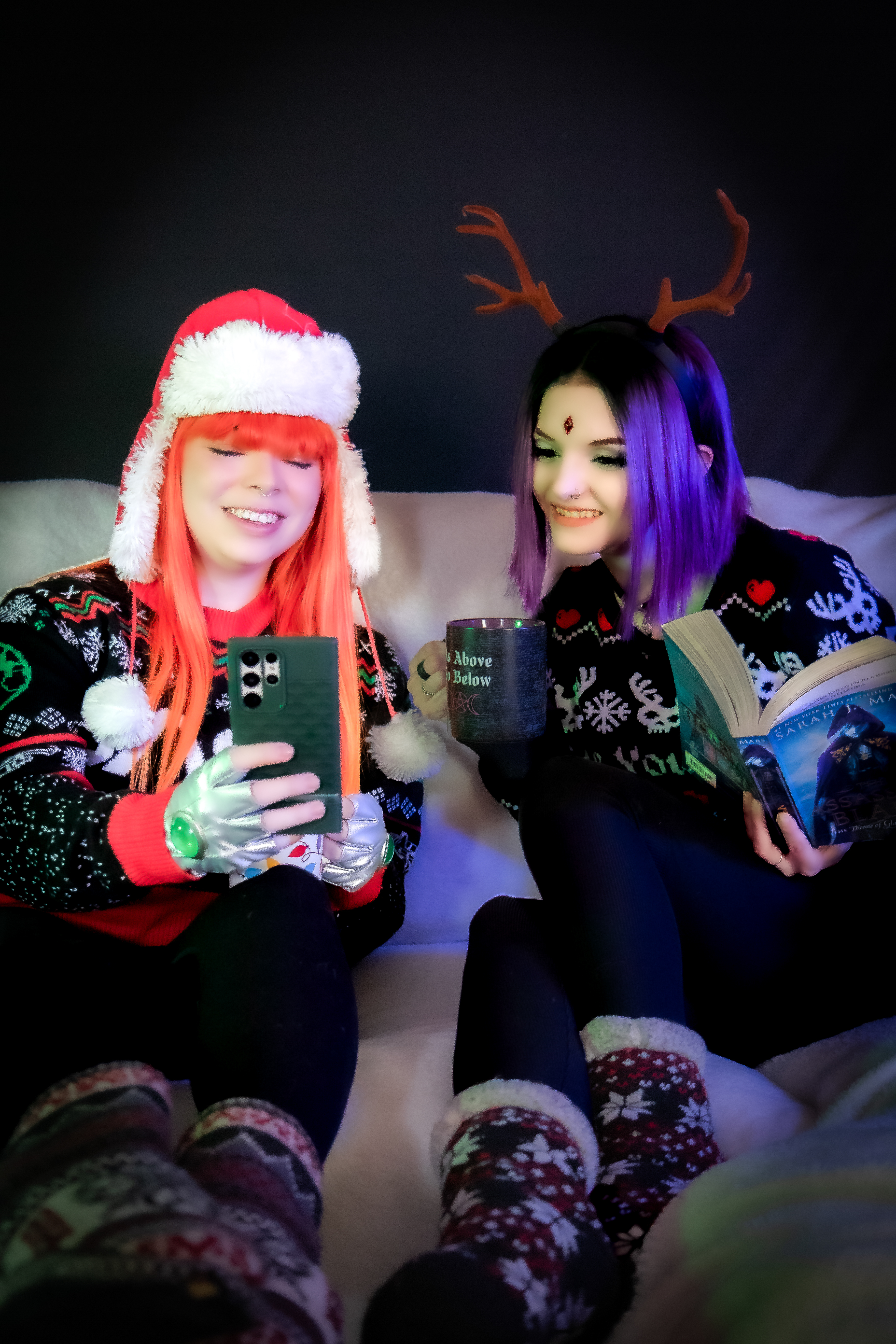 April Rose - Christmas Raven & Starfire April Rose - Christmas Raven & Starfire