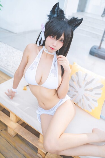 Coser@ 3 Unmanned - Azur Route Atago Swimsuit (31P) 9 Coser@ 3 Unmanned - Azur Route Atago Swimsuit (31P)