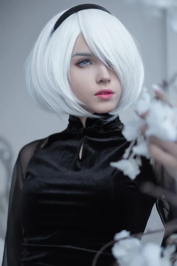 Shirogane-Sama - 2B in Black Dress 8 Shirogane-Sama - 2B in Black Dress
