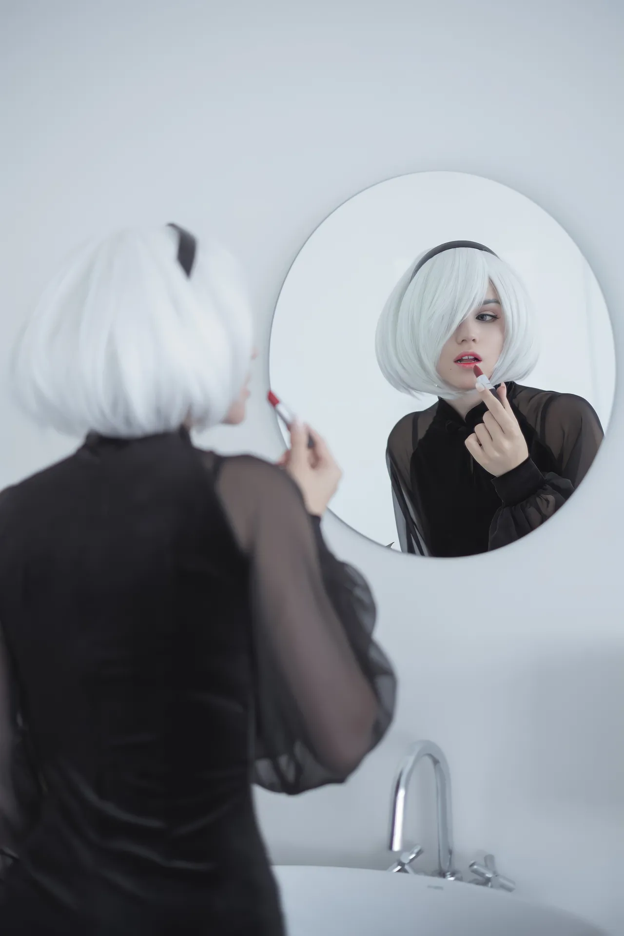 Shirogane-Sama - 2B in Black Dress Shirogane-Sama - 2B in Black Dress