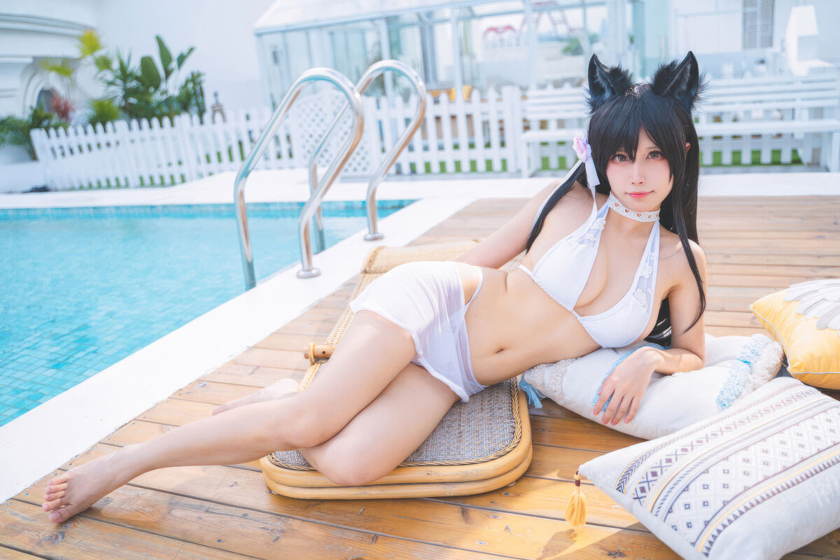 Coser@ 3 Unmanned - Azur Route Atago Swimsuit (31P) Coser@ 3 Unmanned - Azur Route Atago Swimsuit (31P)