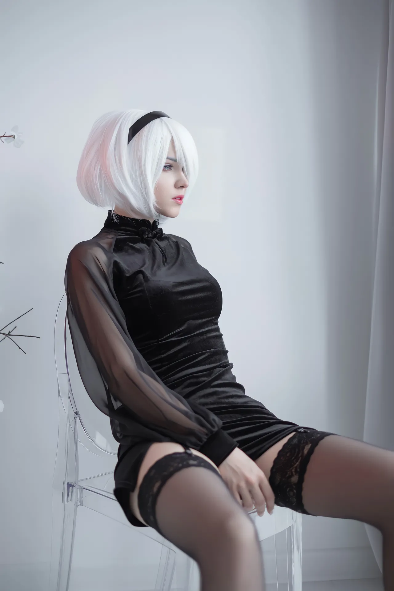 Shirogane-Sama - 2B in Black Dress Shirogane-Sama - 2B in Black Dress